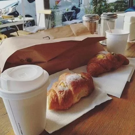 Continental breakfast in Hotel Kennedy