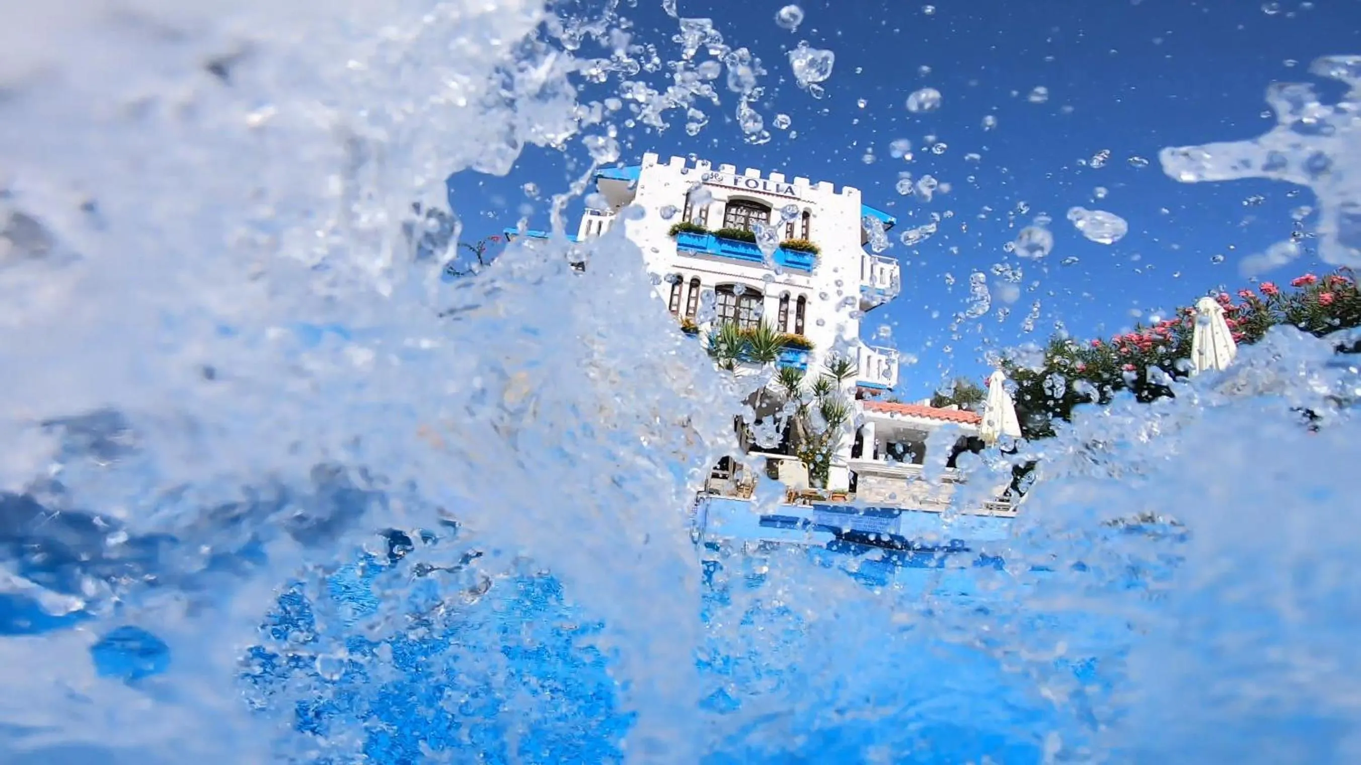 Swimming pool in Folia Apartments Chania