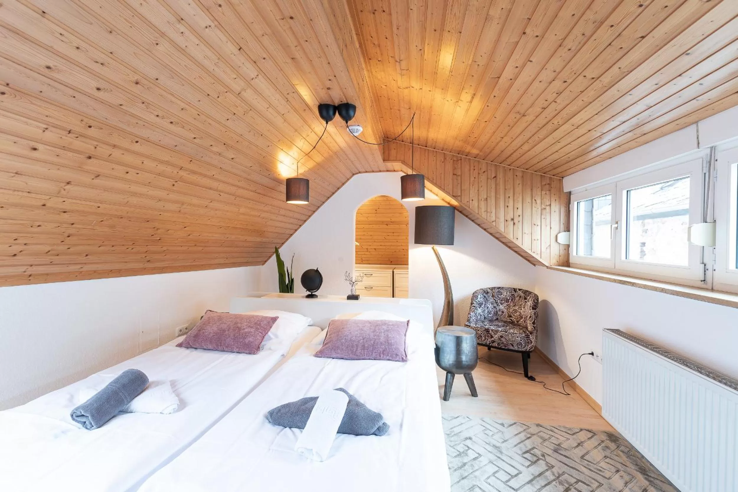 Bed in Hotel Porta Nigra