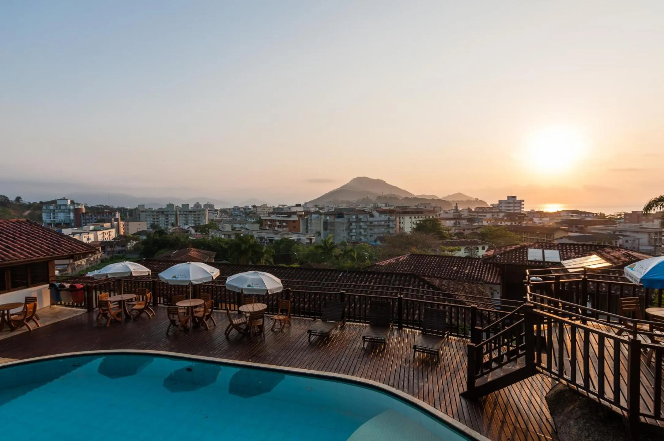 City view in Hotel Coquille