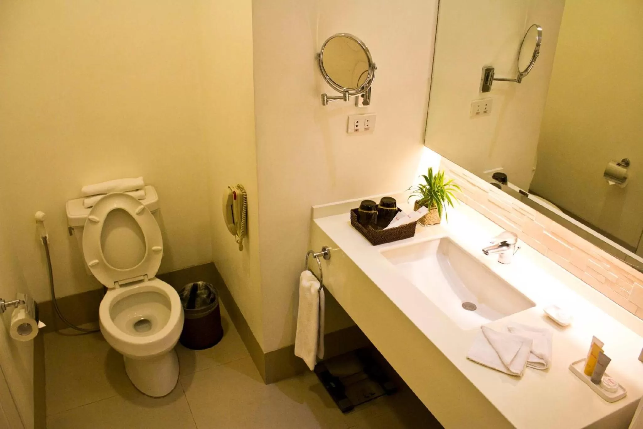 Toilet in Harolds Hotel Cebu