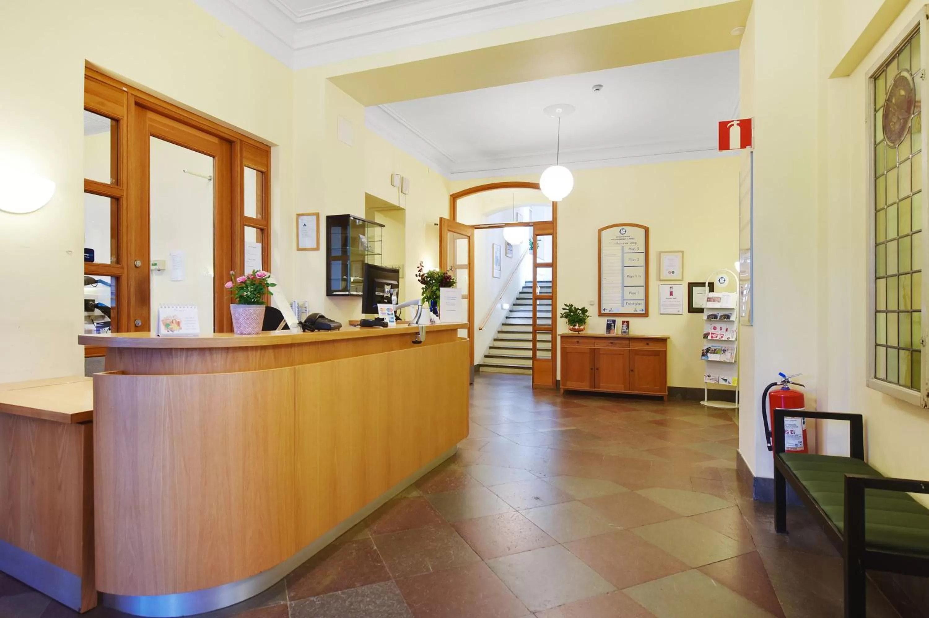 Lobby or reception in Ersta Hotell & Konferens