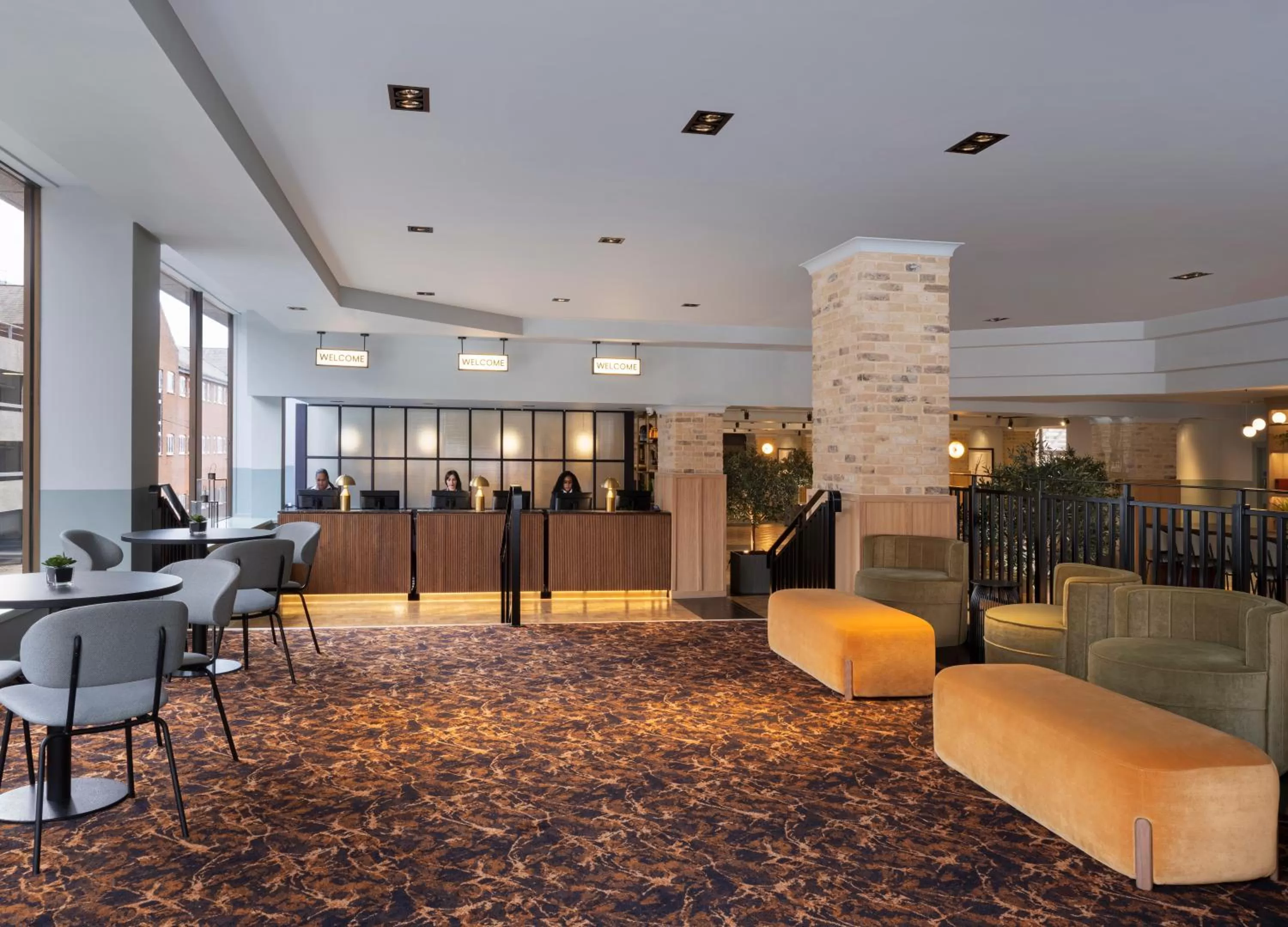 Lobby or reception in Leonardo Royal Hotel Birmingham