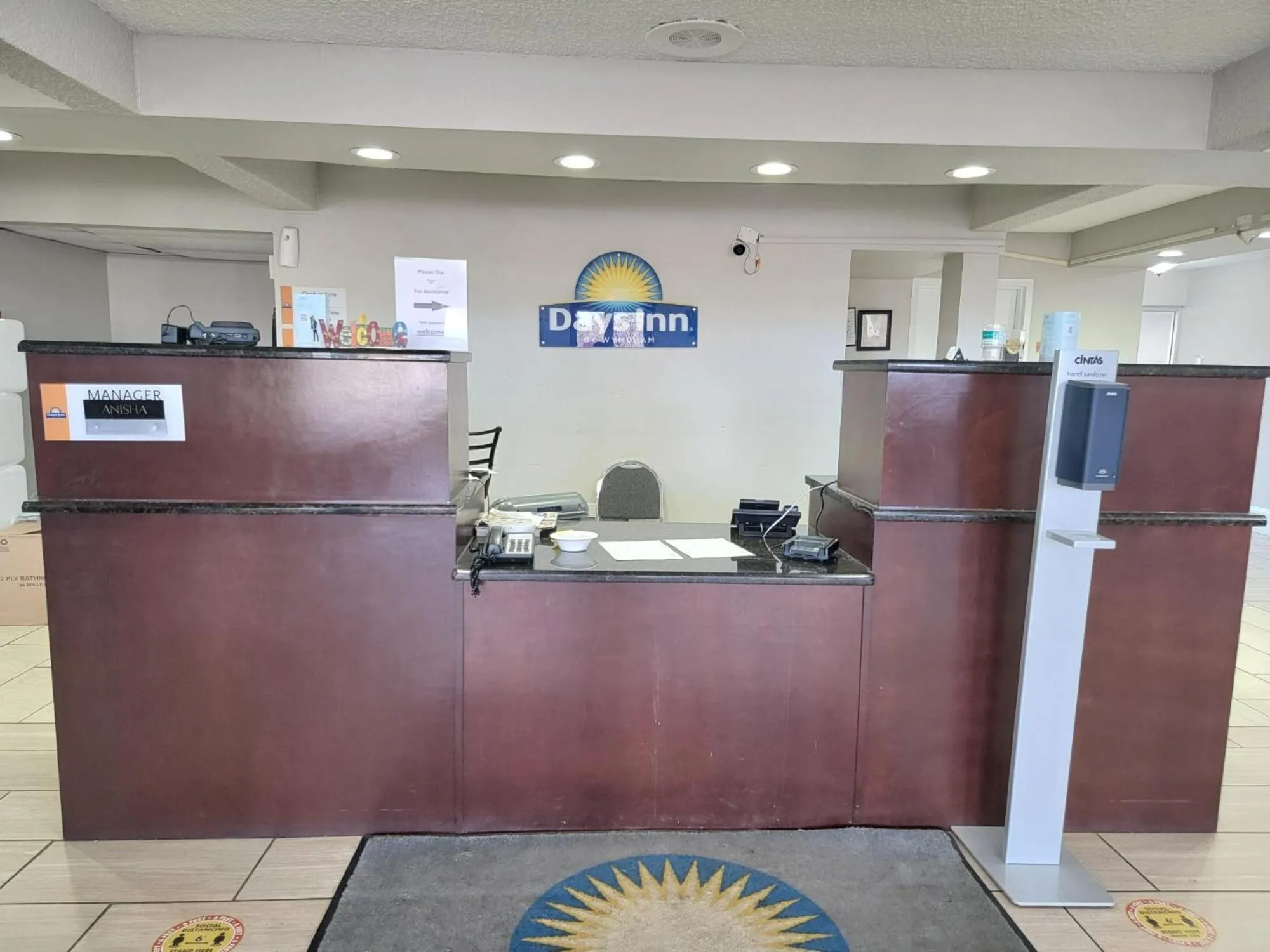 Lobby or reception in Executive Inn & Suites
