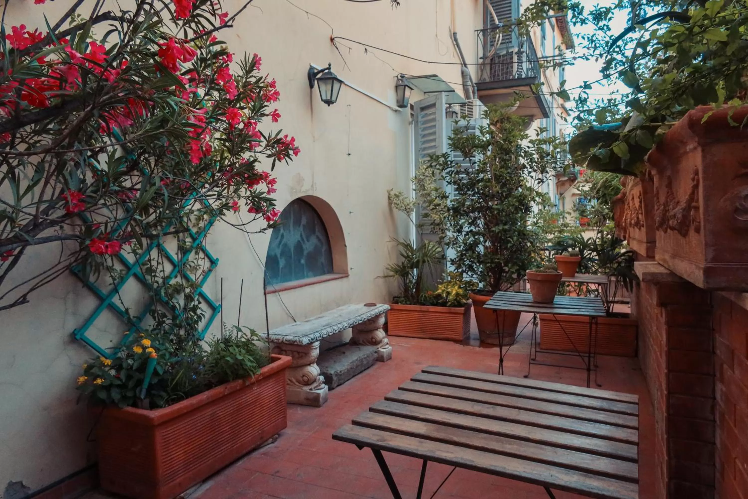 Balcony/Terrace in Hotel Azzi