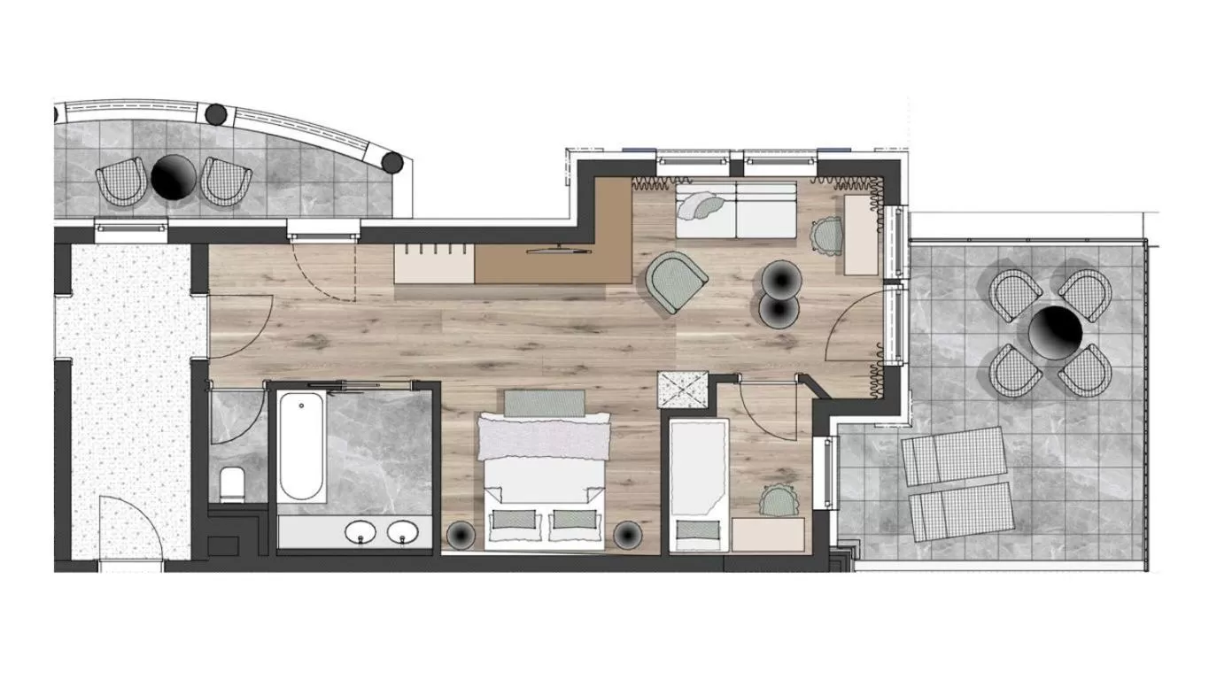 Family Suite in Ferienwelt Kesselgrub Hotel in Altenmarkt-Zauchensee