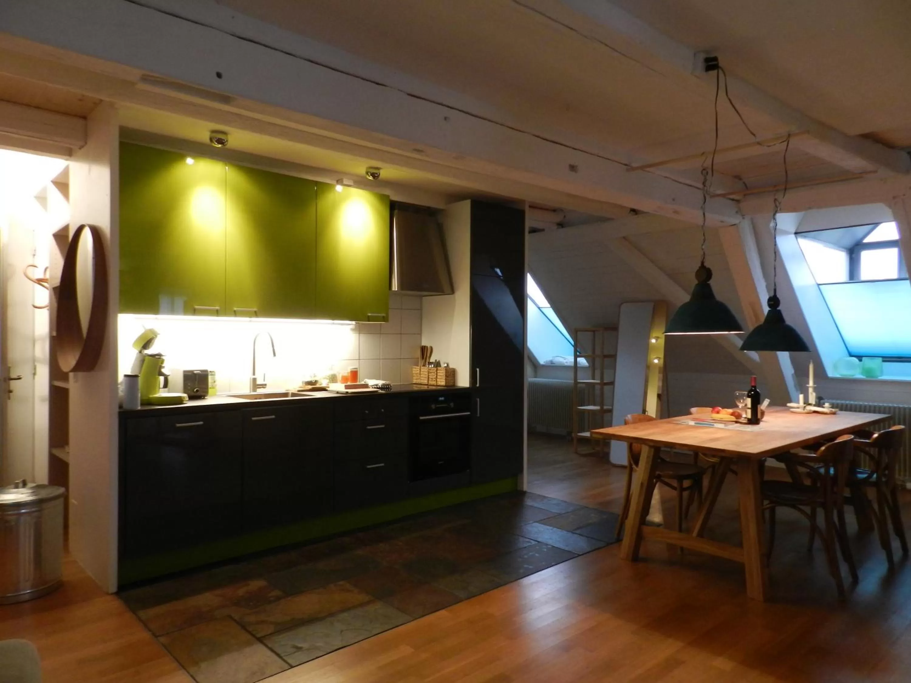 Kitchen or kitchenette, Kitchen/Kitchenette in Blue Wall BnB