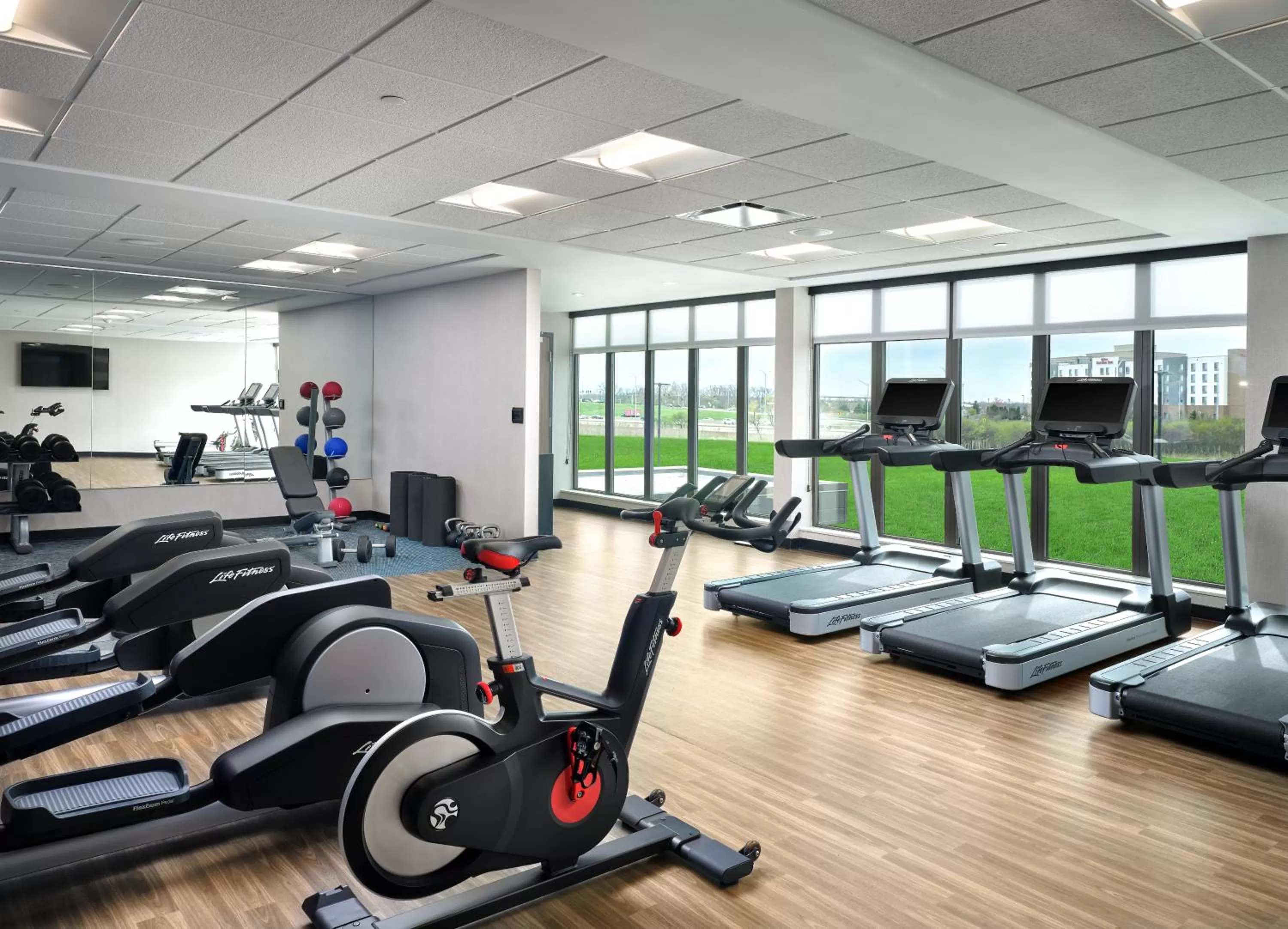 Fitness centre/facilities in The Forester, a Hyatt Place Hotel