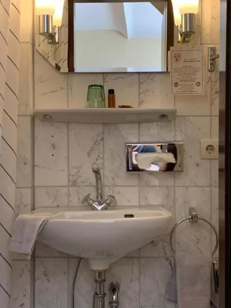 Bathroom in Burg Wassenberg