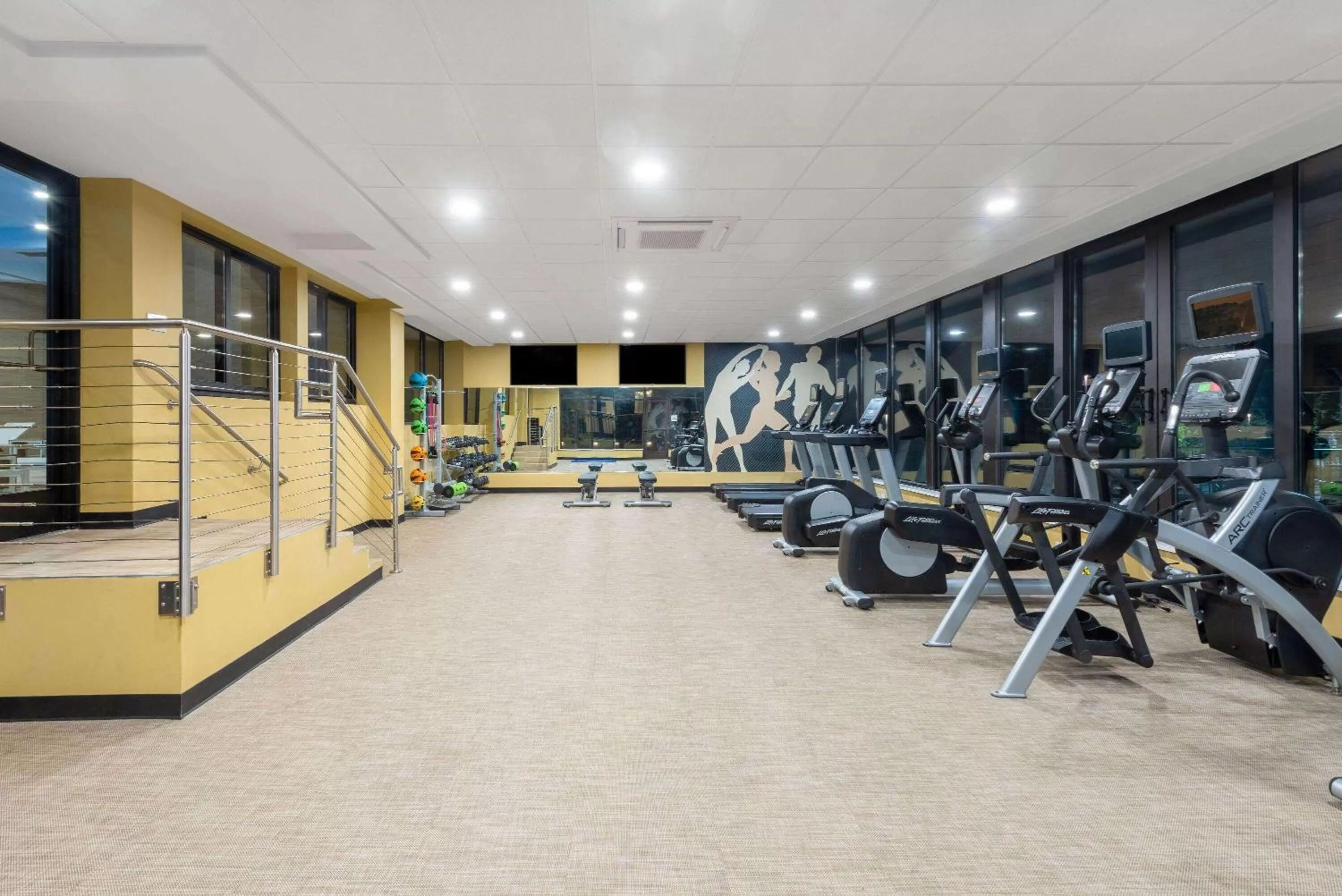 Fitness centre/facilities in Wyndham Lancaster Resort and Convention Center