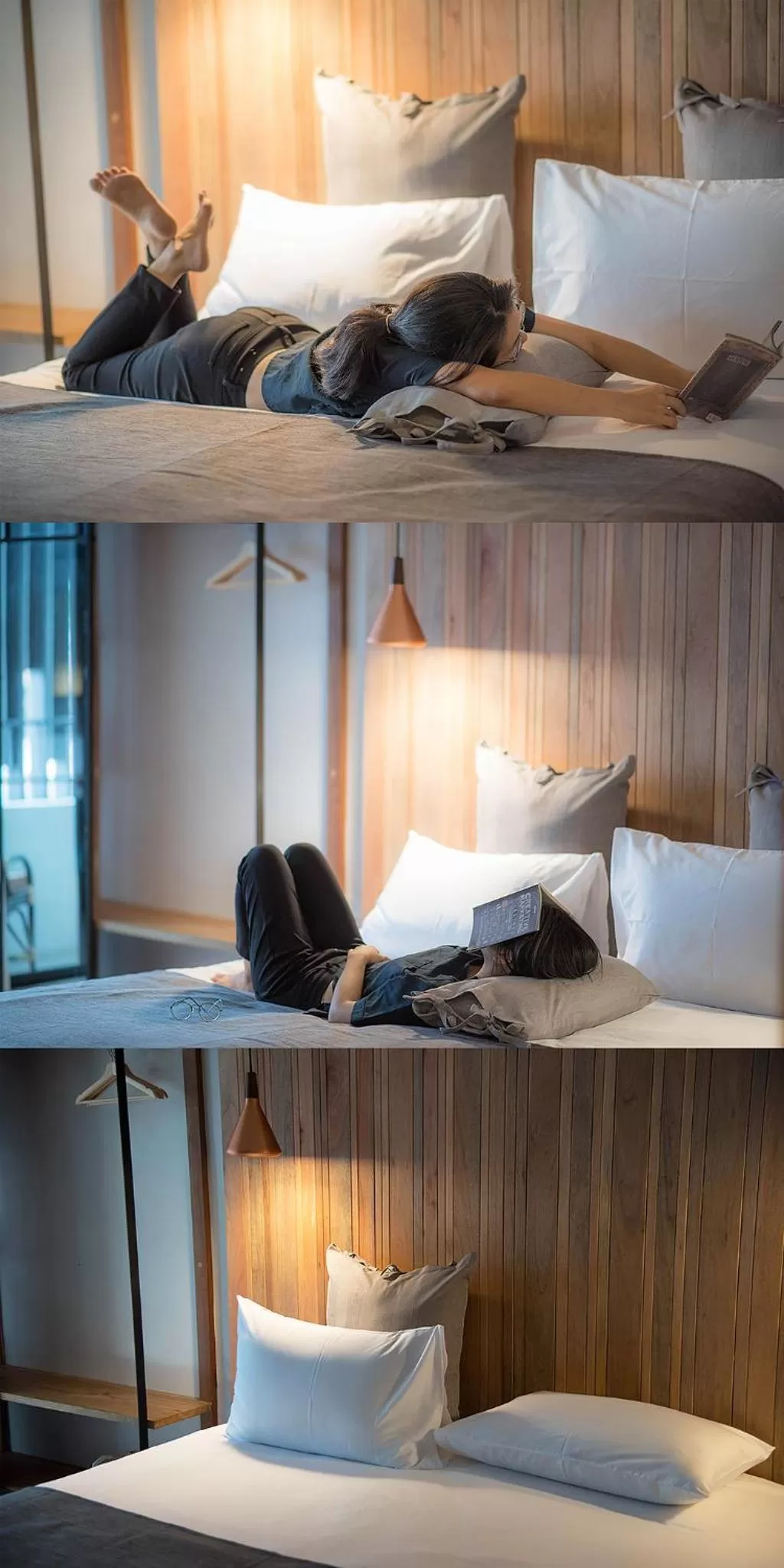 Bed in Family Tree Hotel