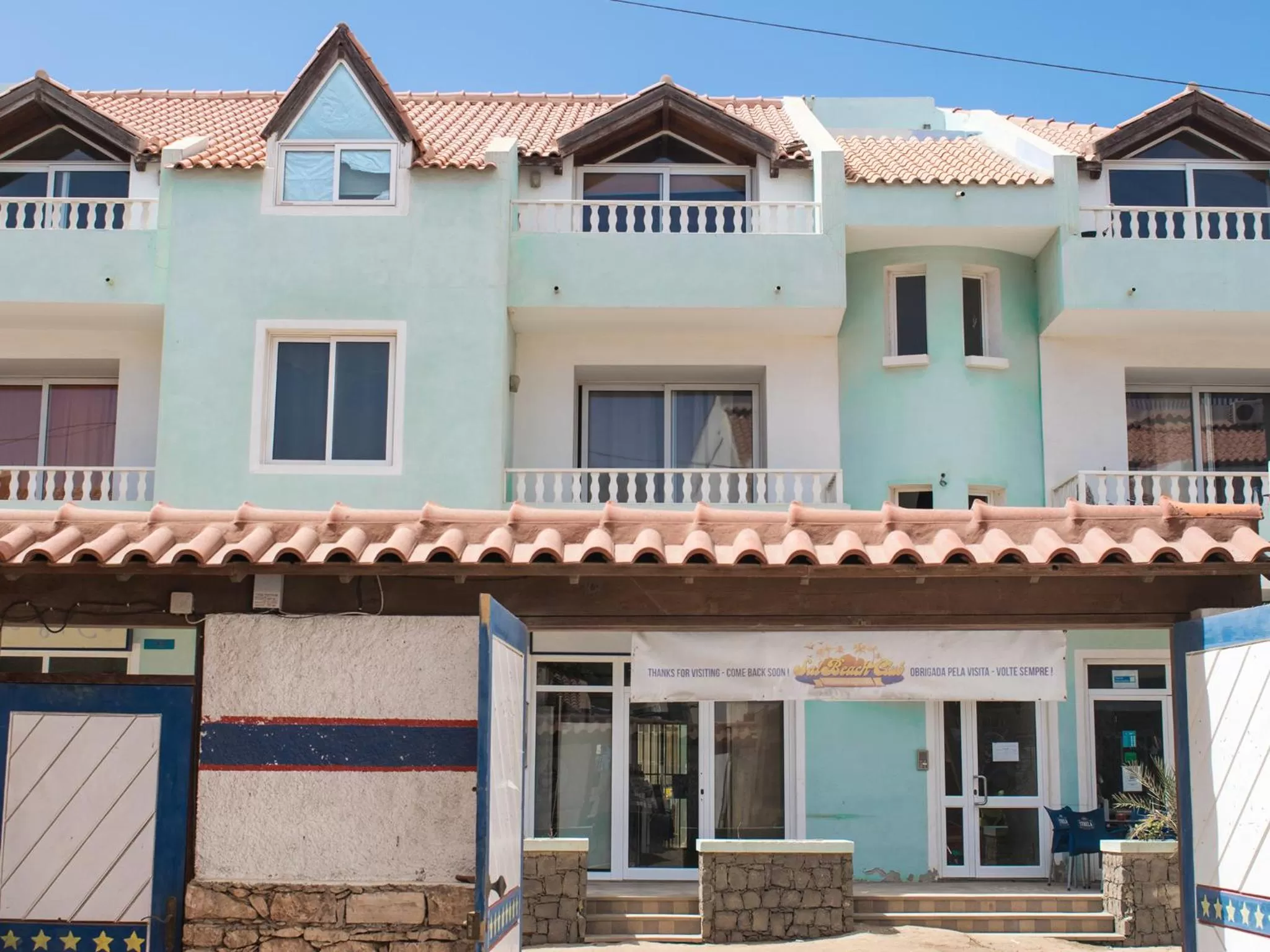 Facade/entrance, Property Building in Sal Beach Club