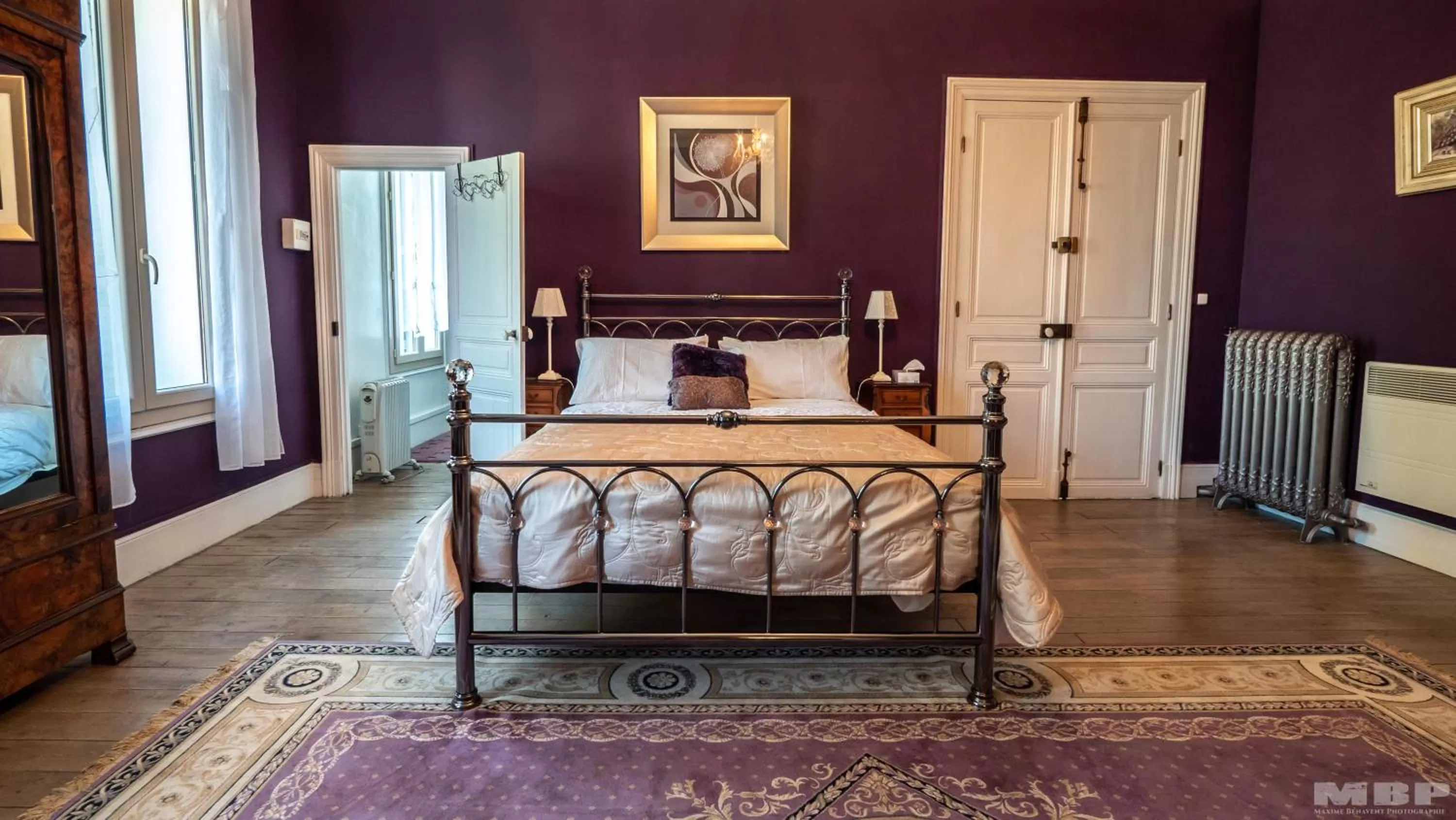 Bed in La Villa Celine