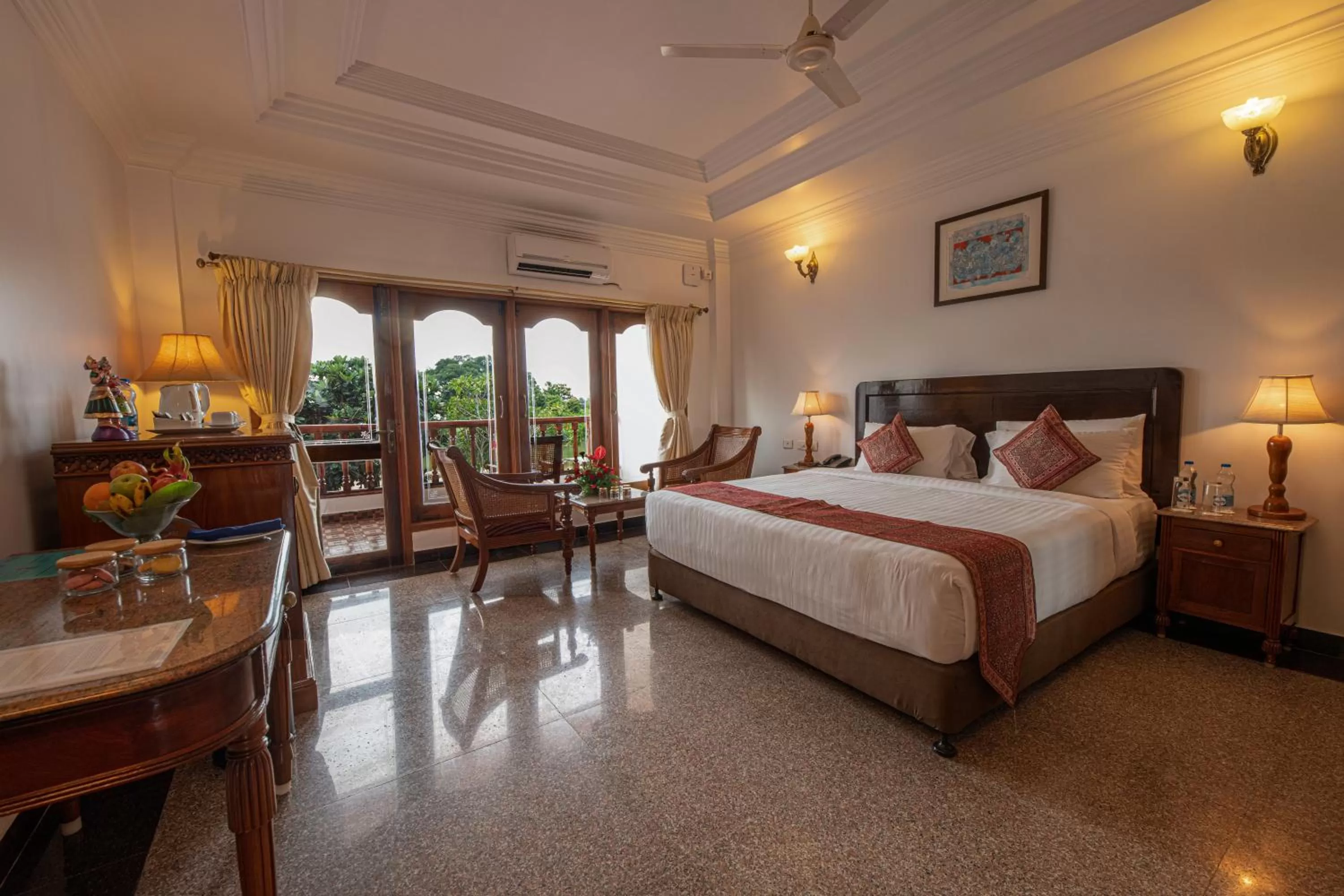 Bedroom, Bed in GReaT Trails Riverview Thanjavur By GRT Hotels