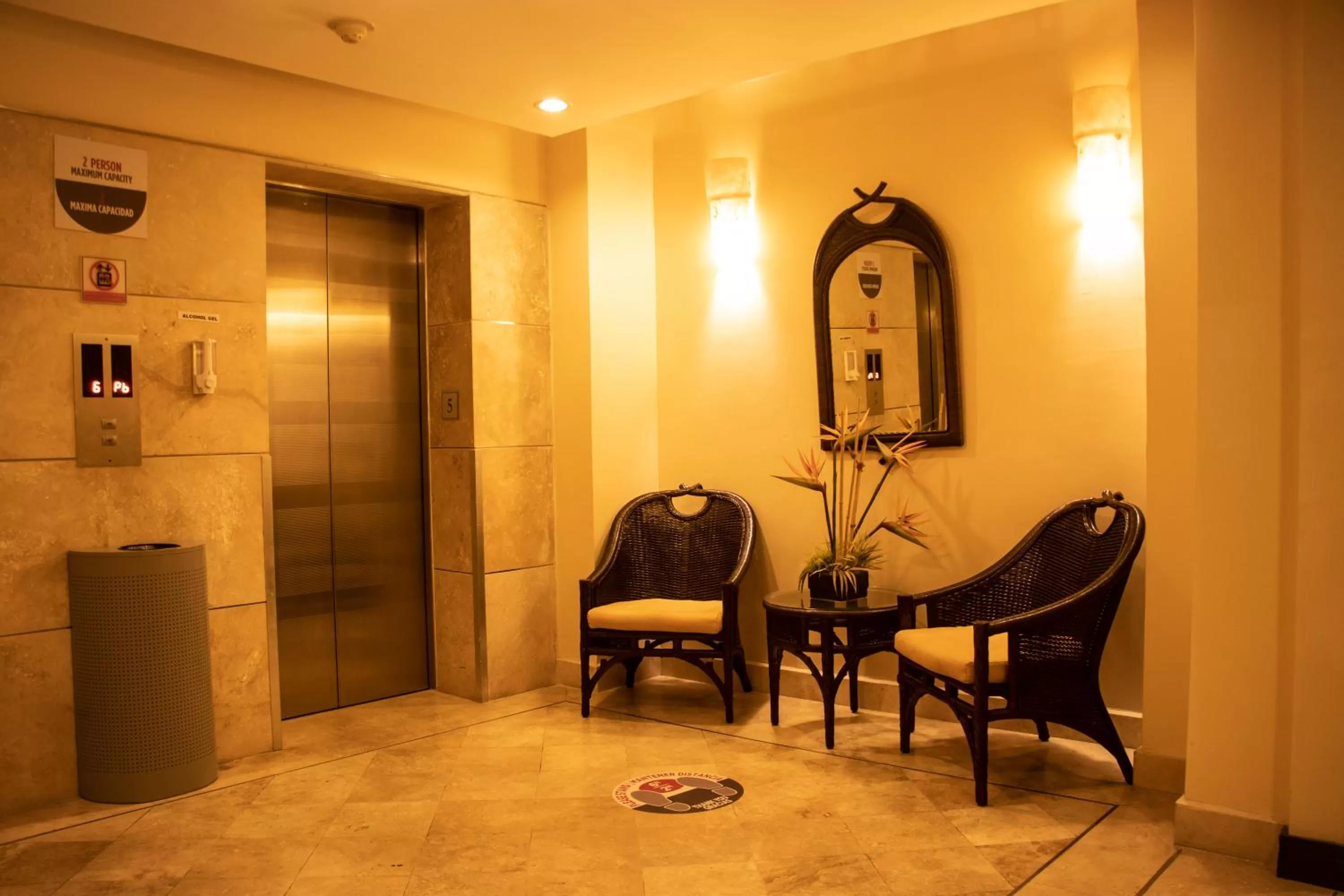 Living room in Radisson Colon 2,000 Hotel & Casino