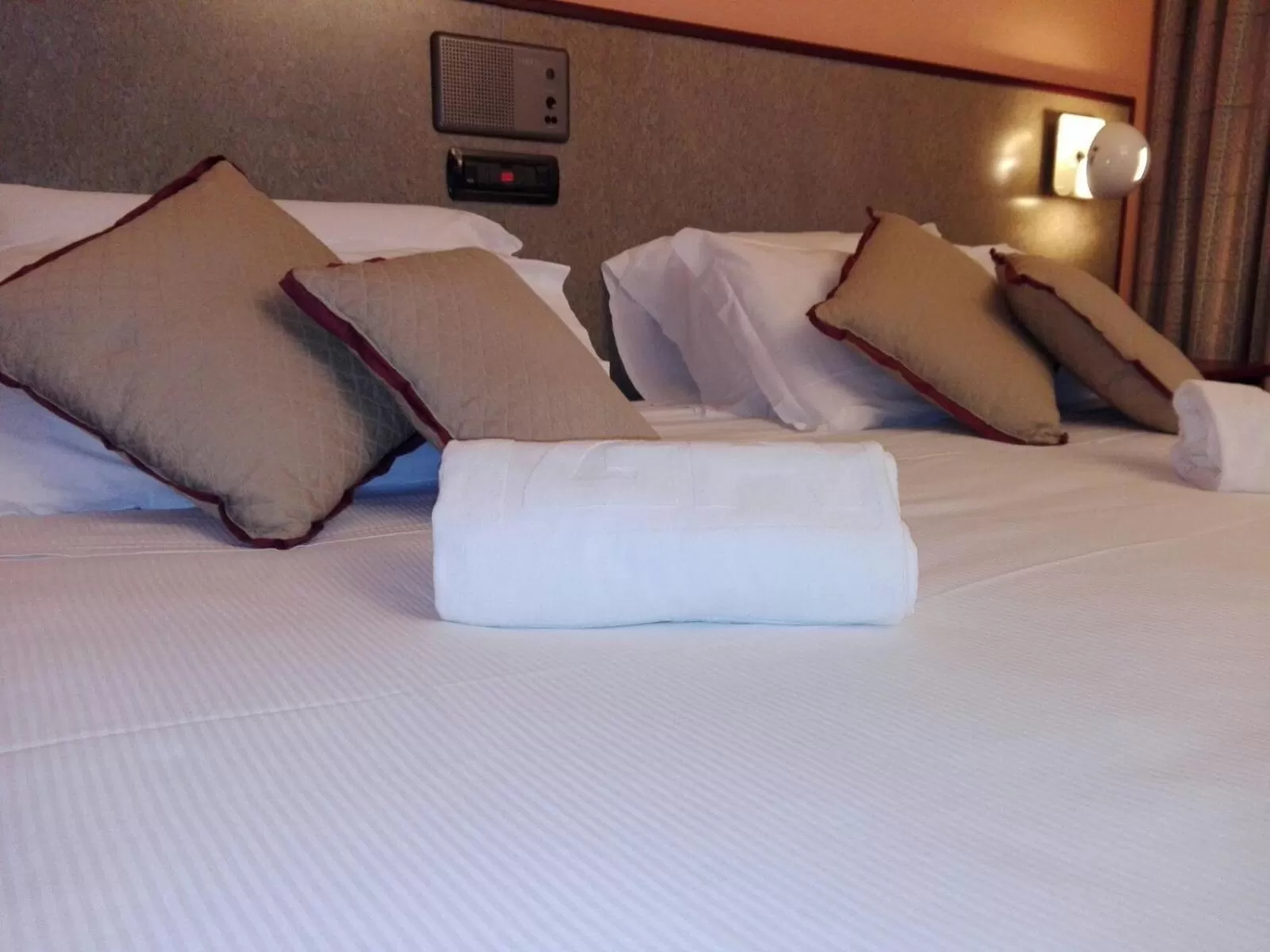 Bed in Gotha Hotel Turin Airport