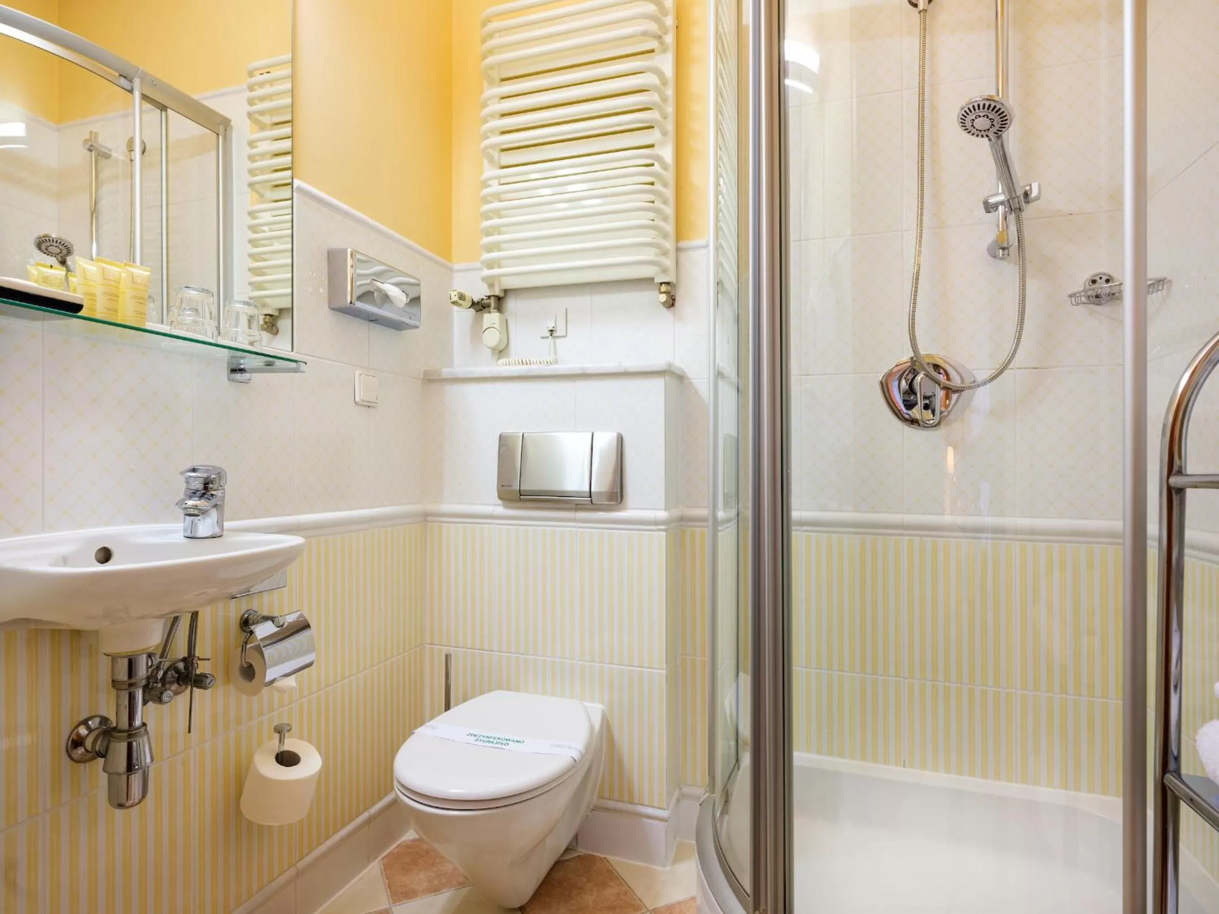 Shower in Hotel Maltański