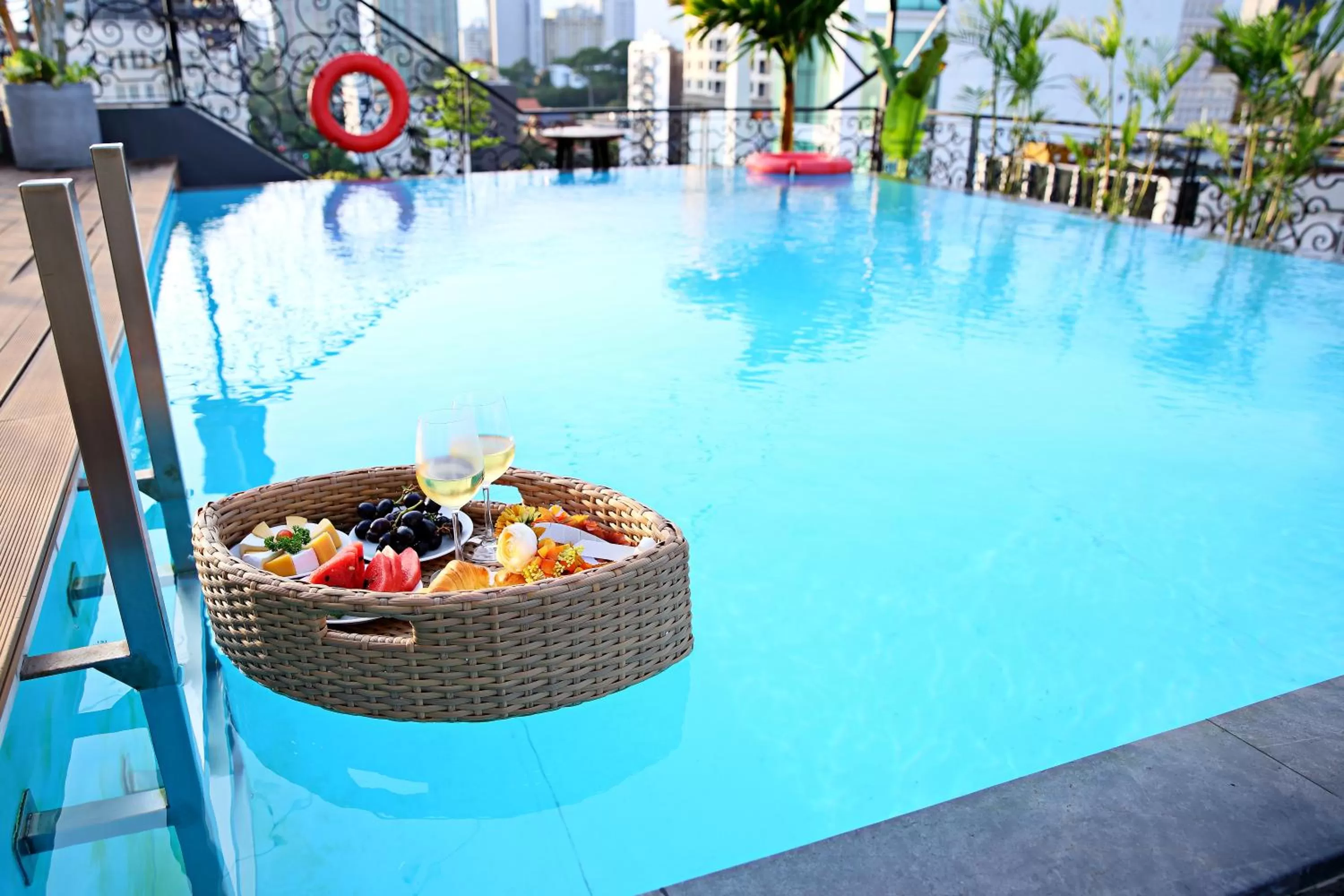 Swimming pool in Icon Saigon - LifeStyle Design Hotel