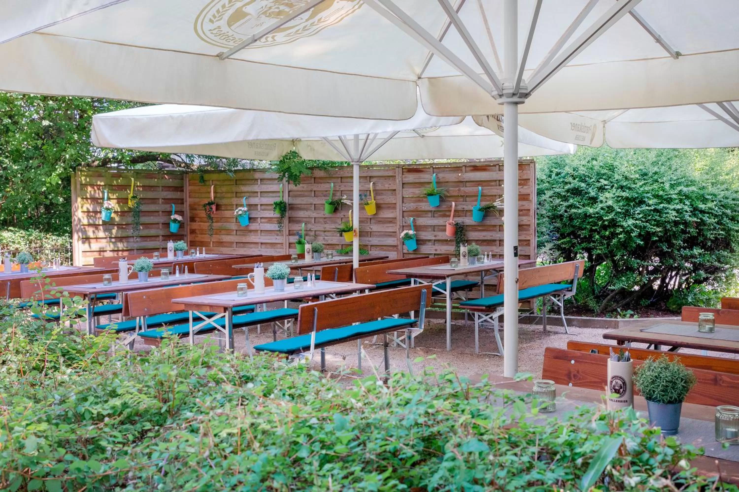 Balcony/Terrace in Hotel Frankfurt Messe Affiliated by Meliá