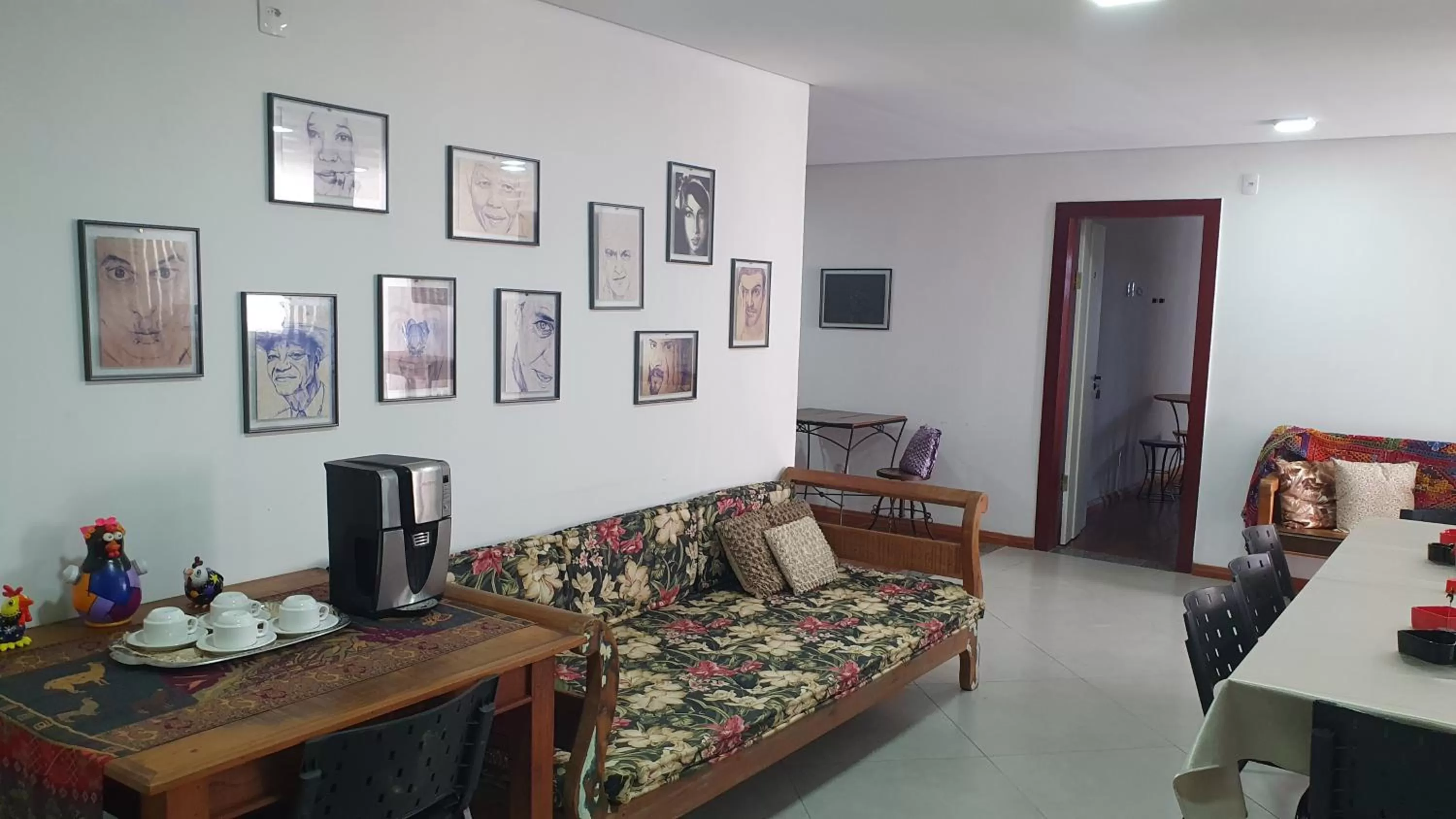 Living room in Mirante Mineiro Pousada