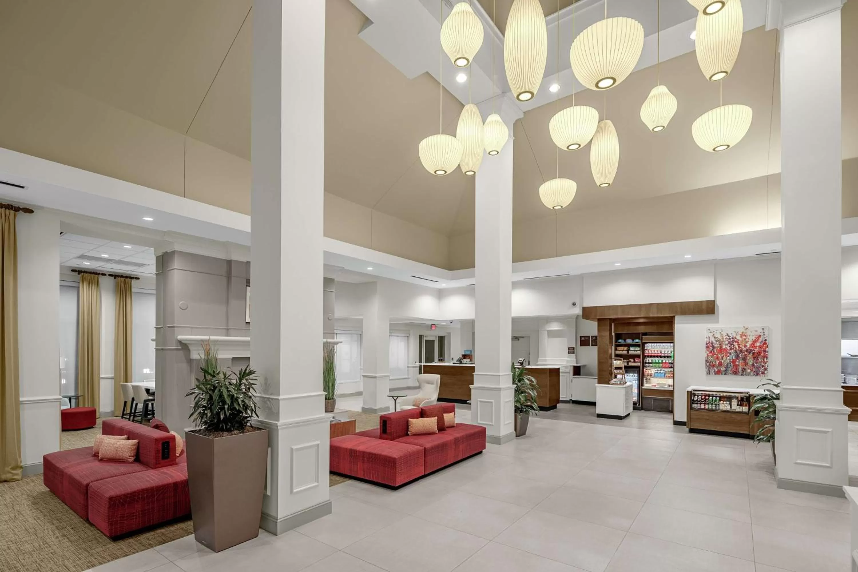 Lobby or reception in Hilton Garden Inn Wilmington Mayfaire Town Center