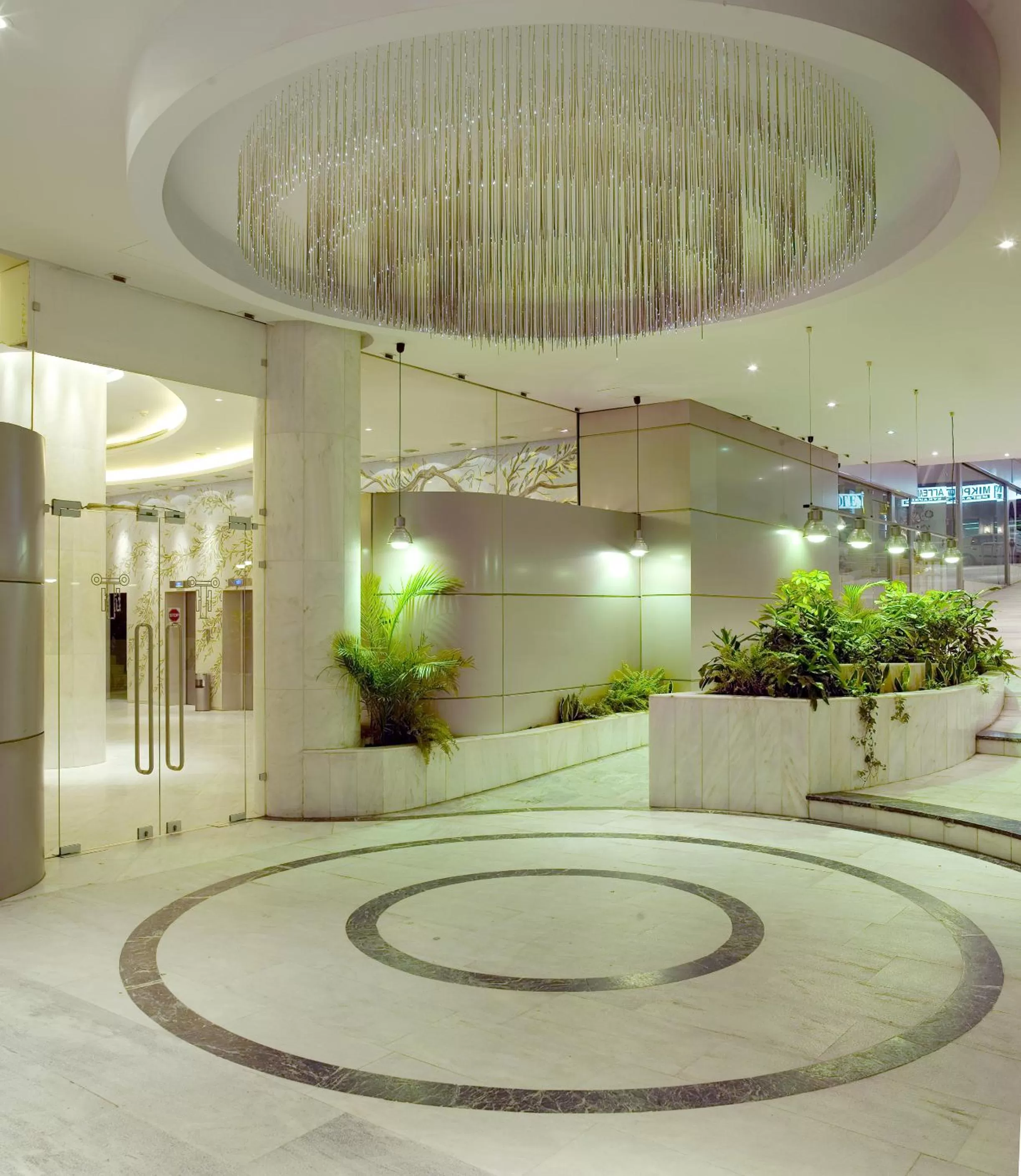 Facade/entrance in Titania Hotel