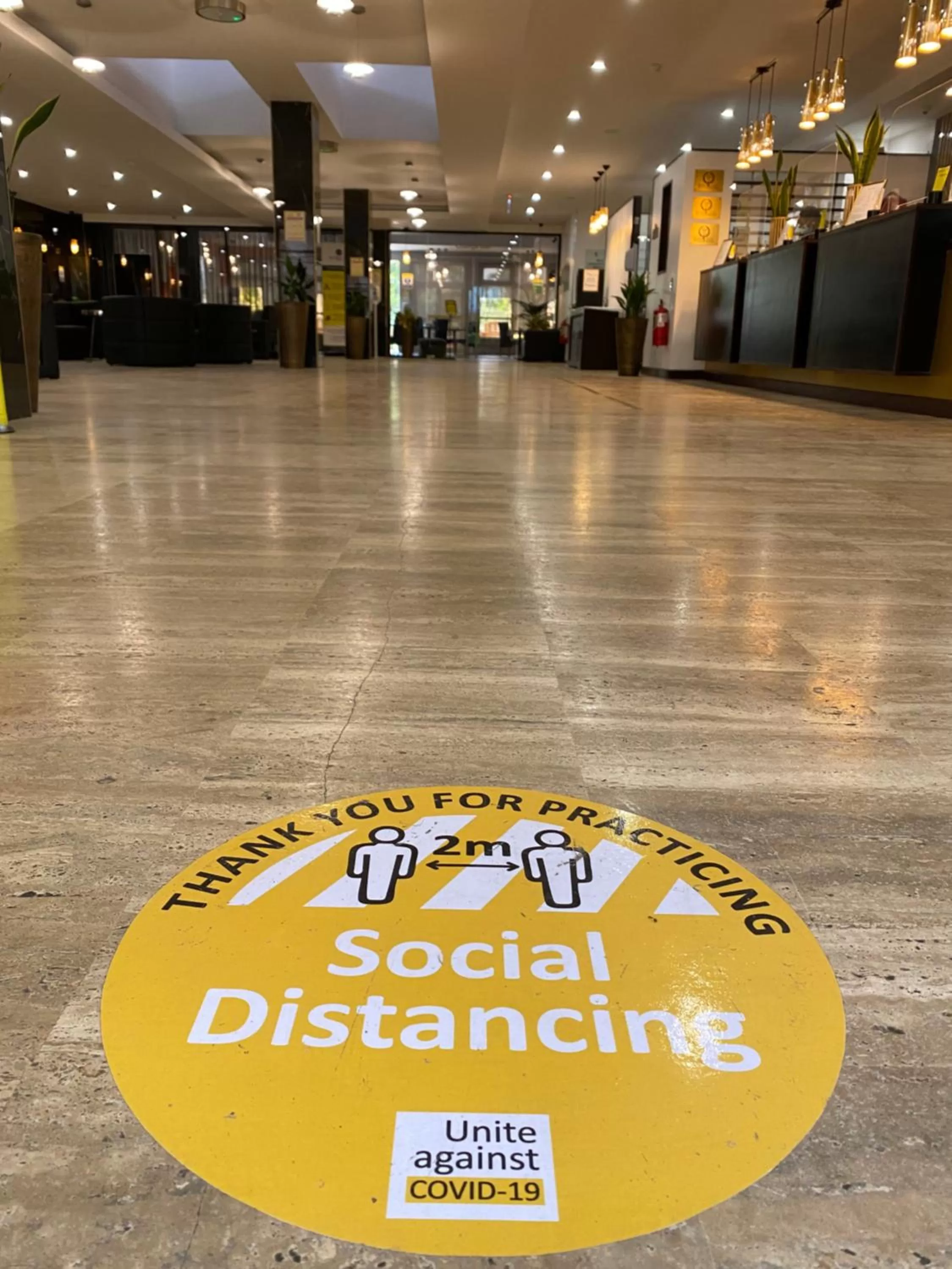 Lobby or reception in Accra City Hotel