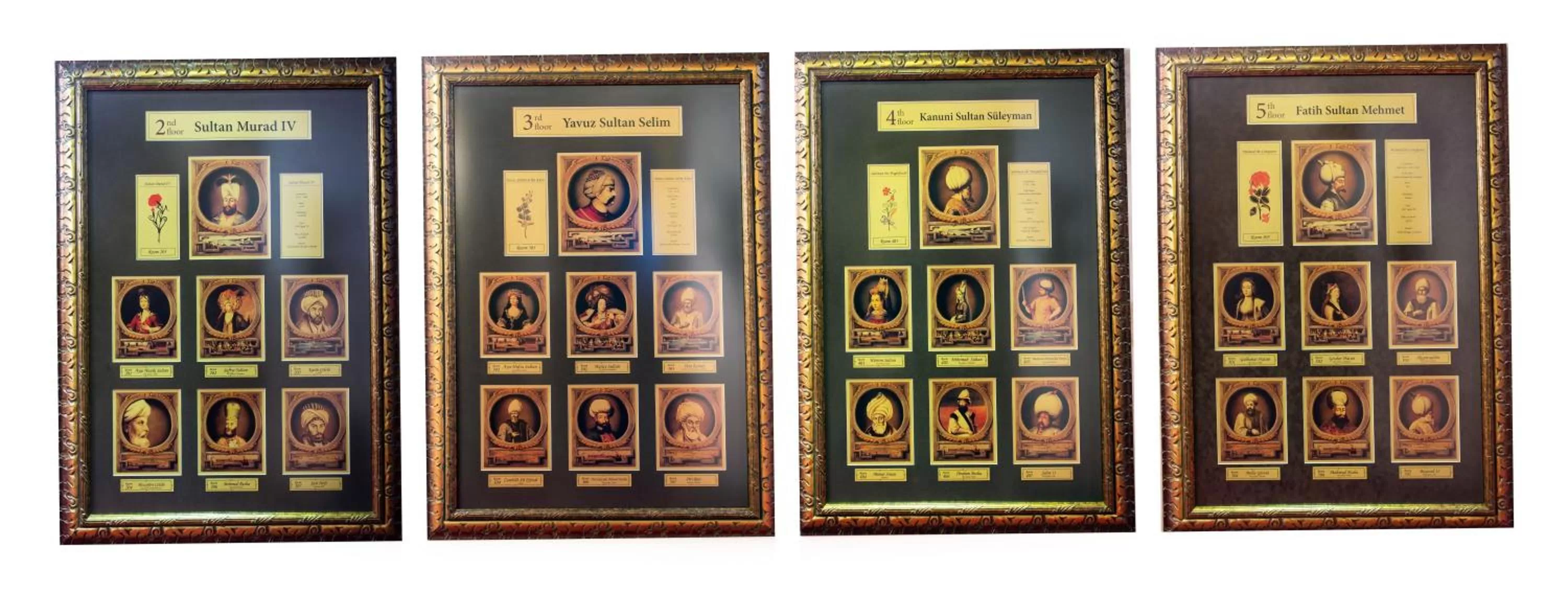 Decorative detail in Daru Sultan Hotels Galata