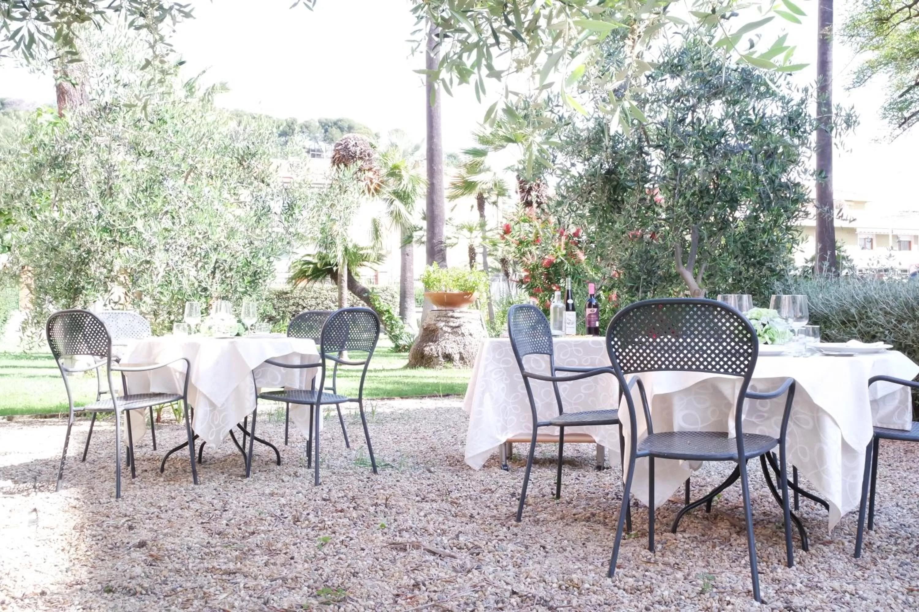 Patio in Hotel Villa San Giuseppe