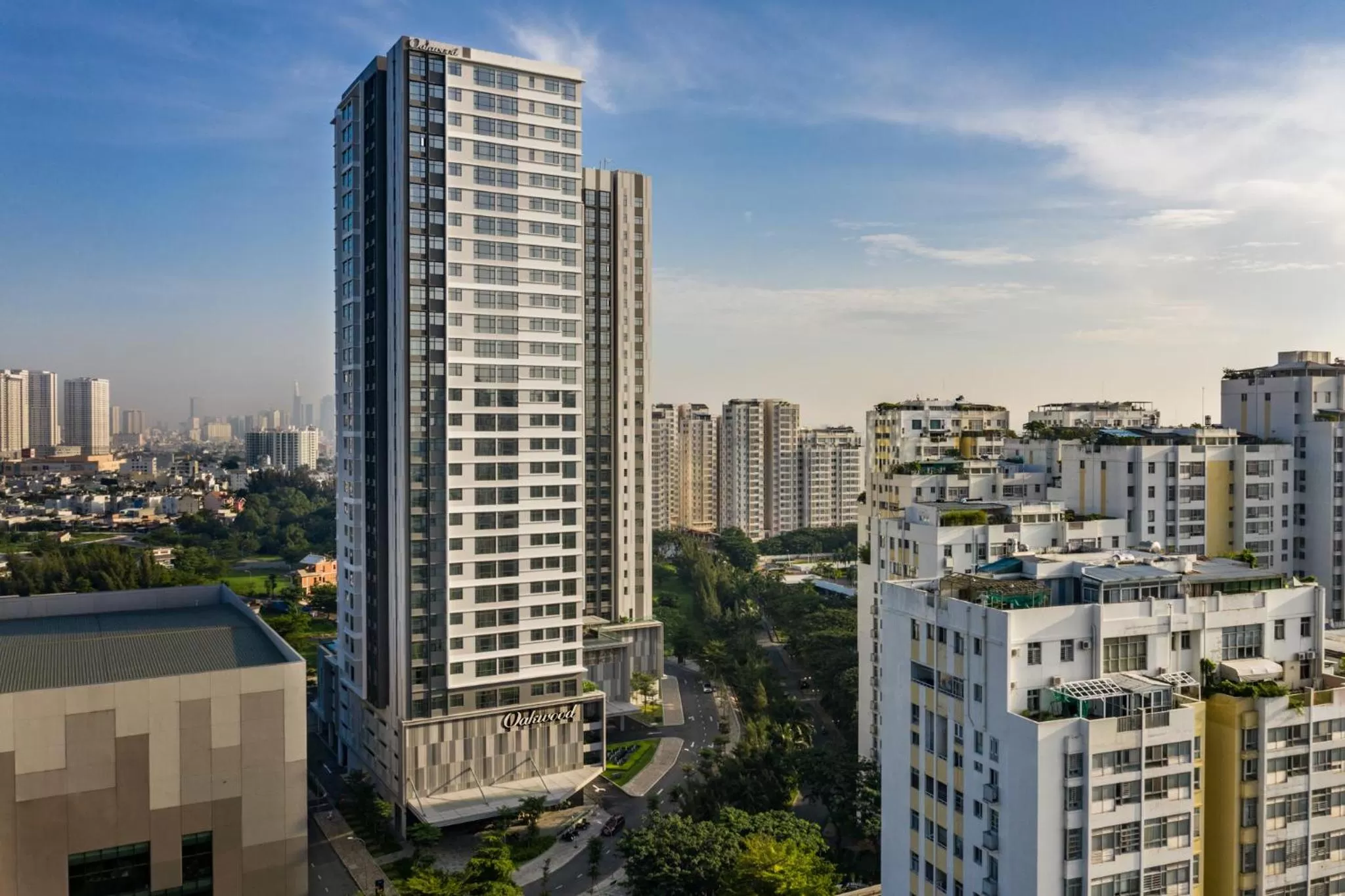 Property building in Oakwood Residence Saigon
