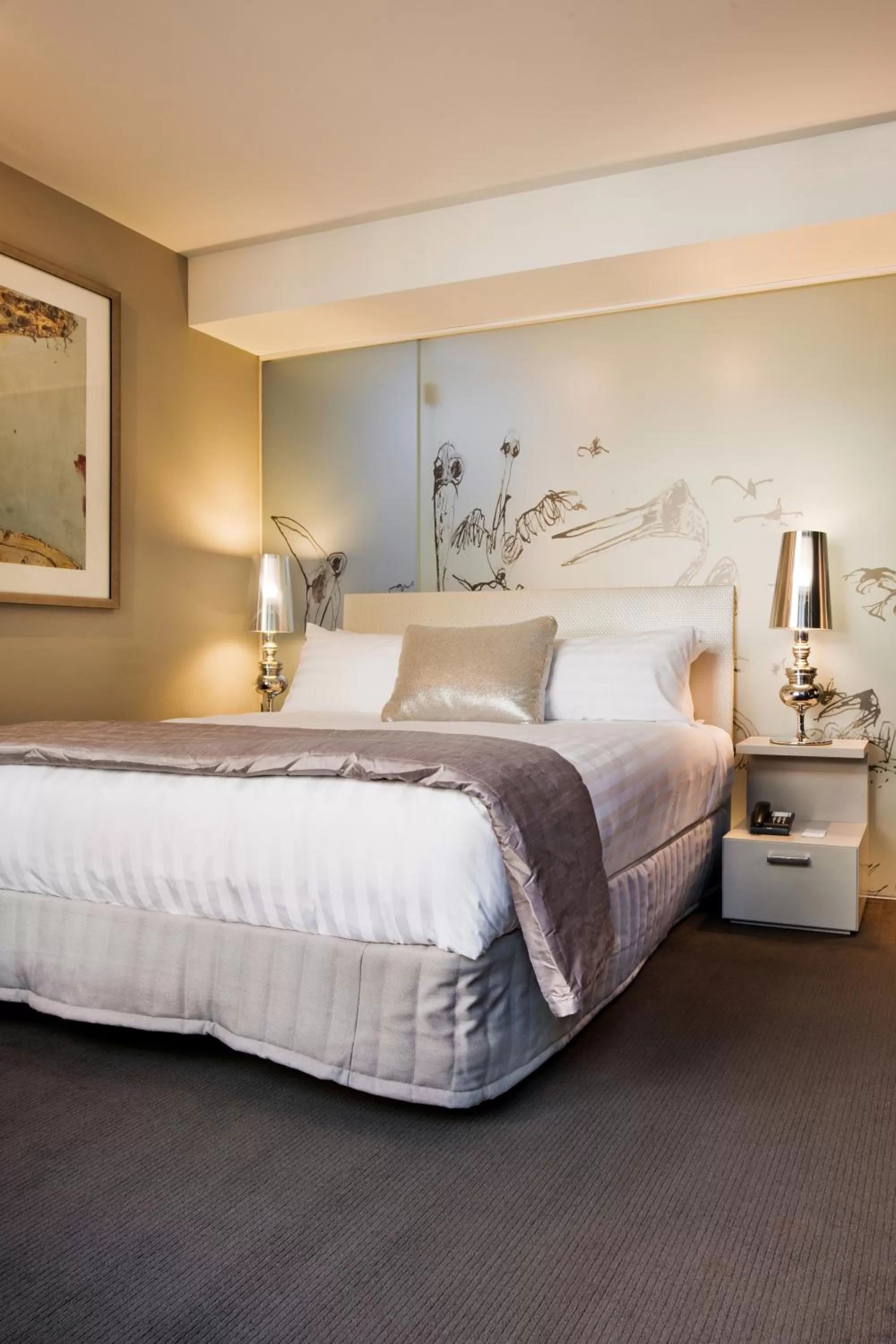 Bed in The Olsen Melbourne Art Series