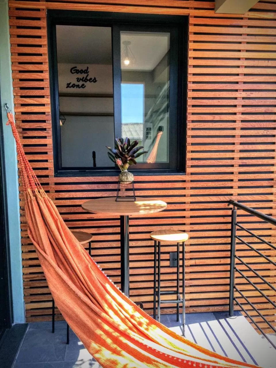 Balcony/Terrace in Hospedaria da Lagoa