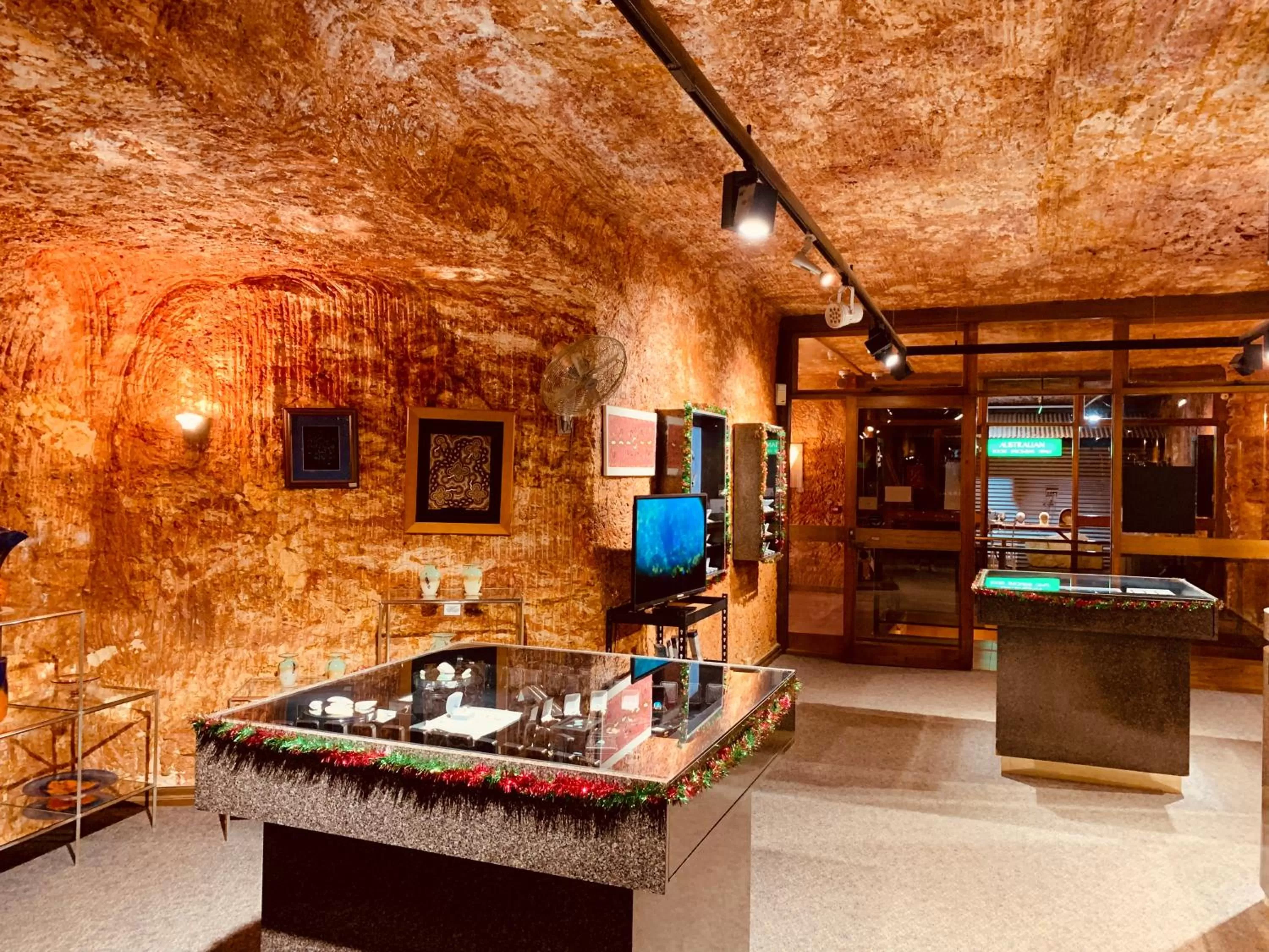 Shopping Area in Desert Cave Hotel