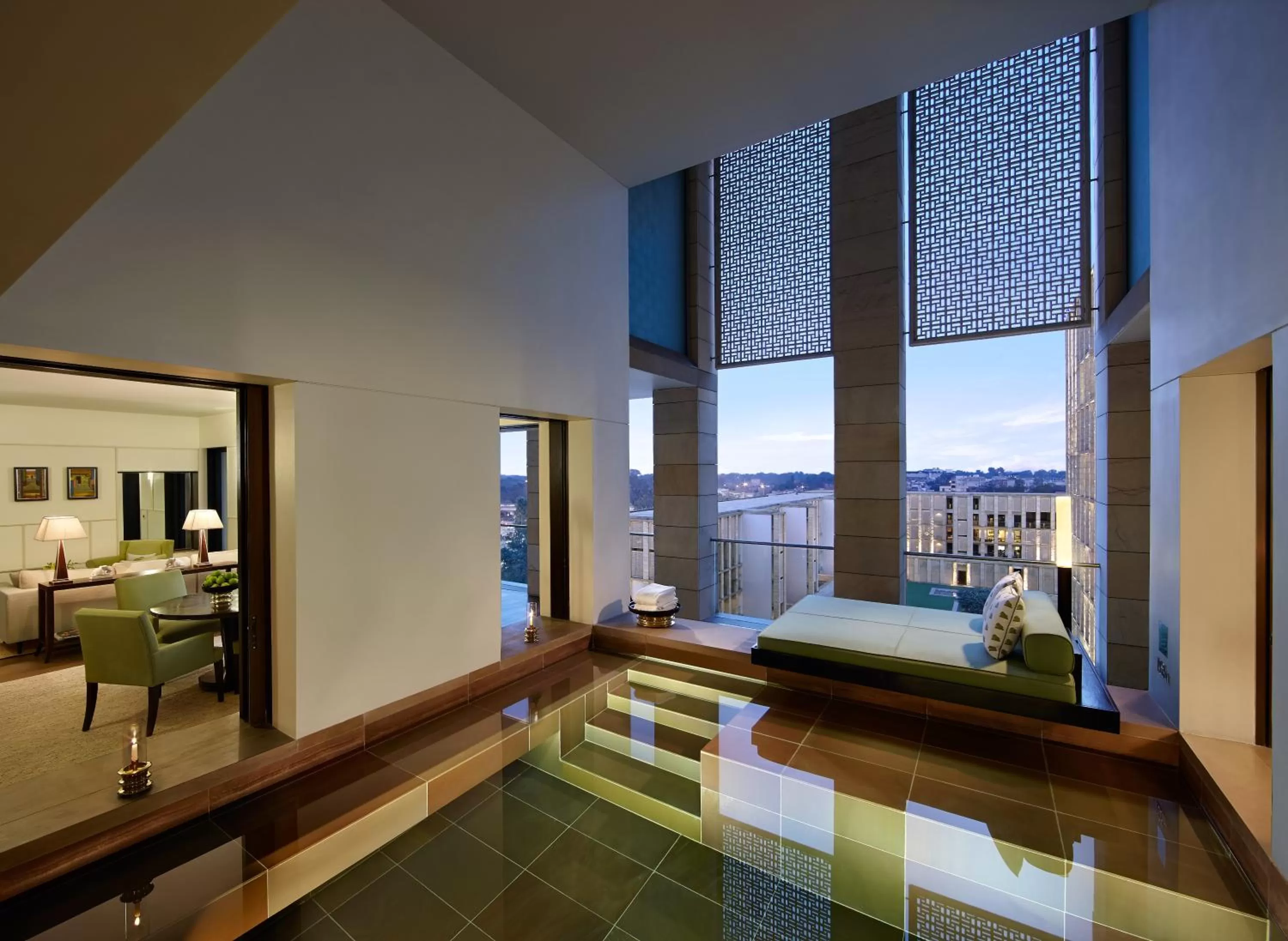 Balcony/Terrace in The Lodhi – A member of The Leading Hotels Of The World