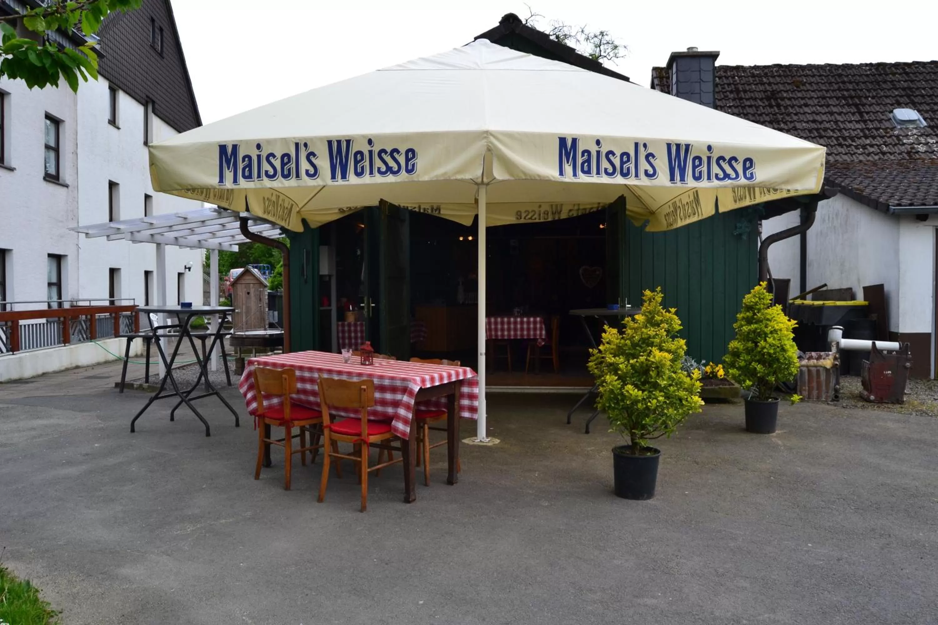 Patio in Gasthof Spelsberg