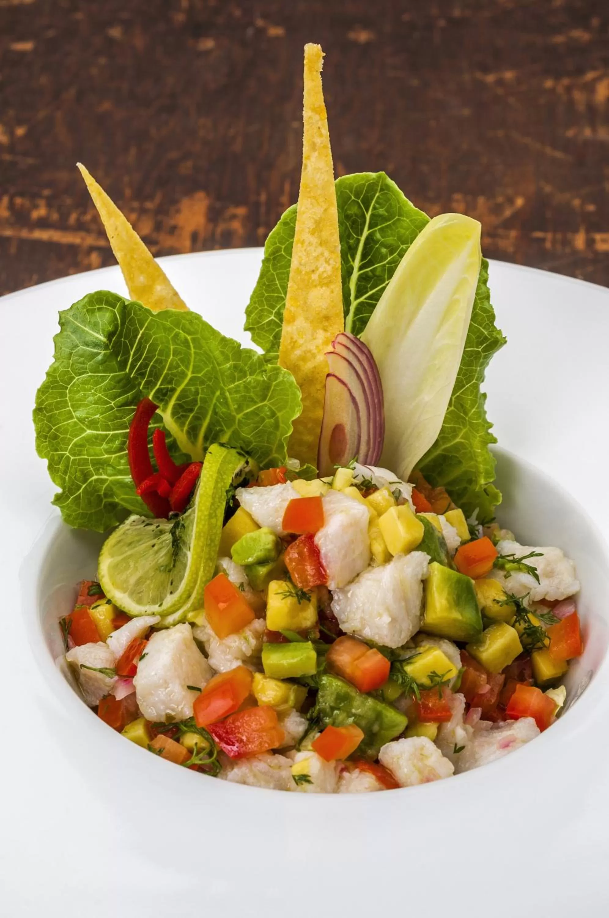 Food in Hotel Almirante Cartagena Colombia