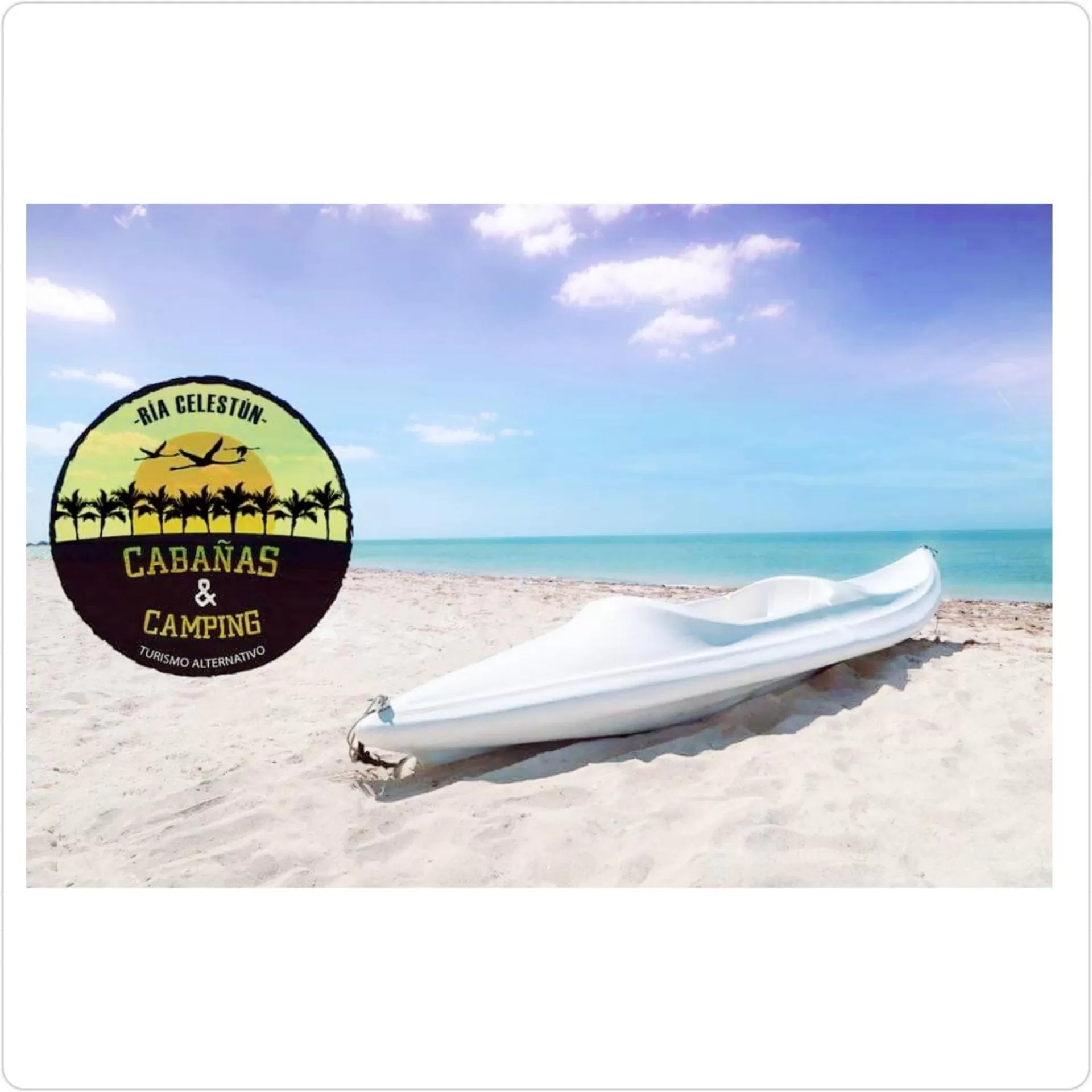 Canoeing in Cabañas Camping Ria Celestun