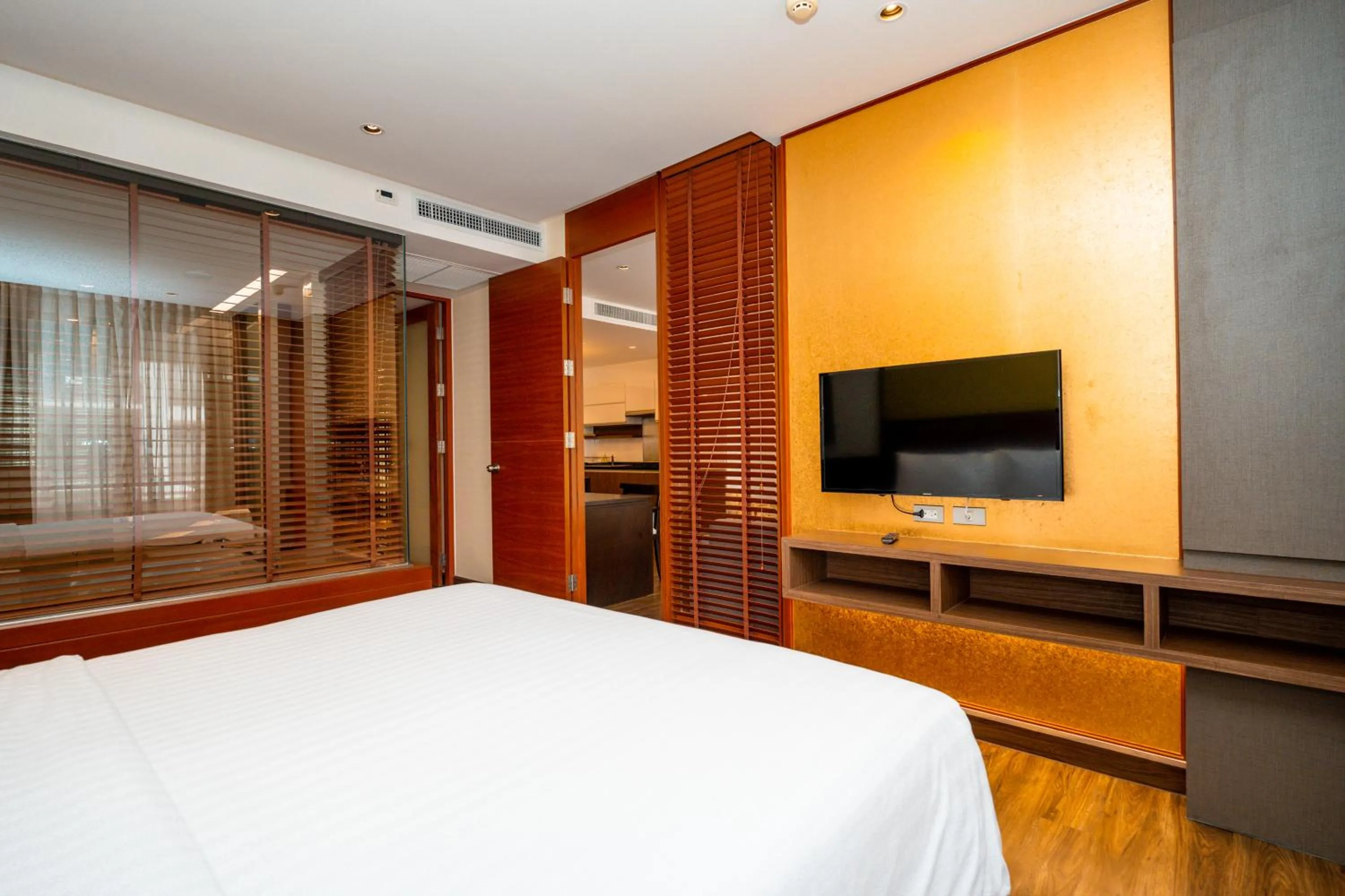 Bed in Amanta Hotel & Residence Ratchada