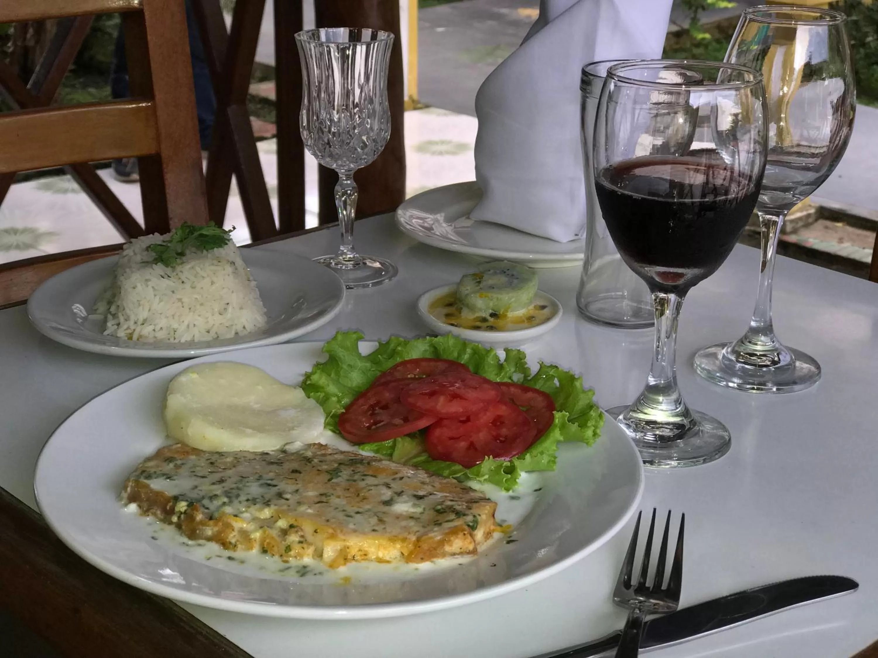 Lunch and Dinner in Cabañas Yakuruna