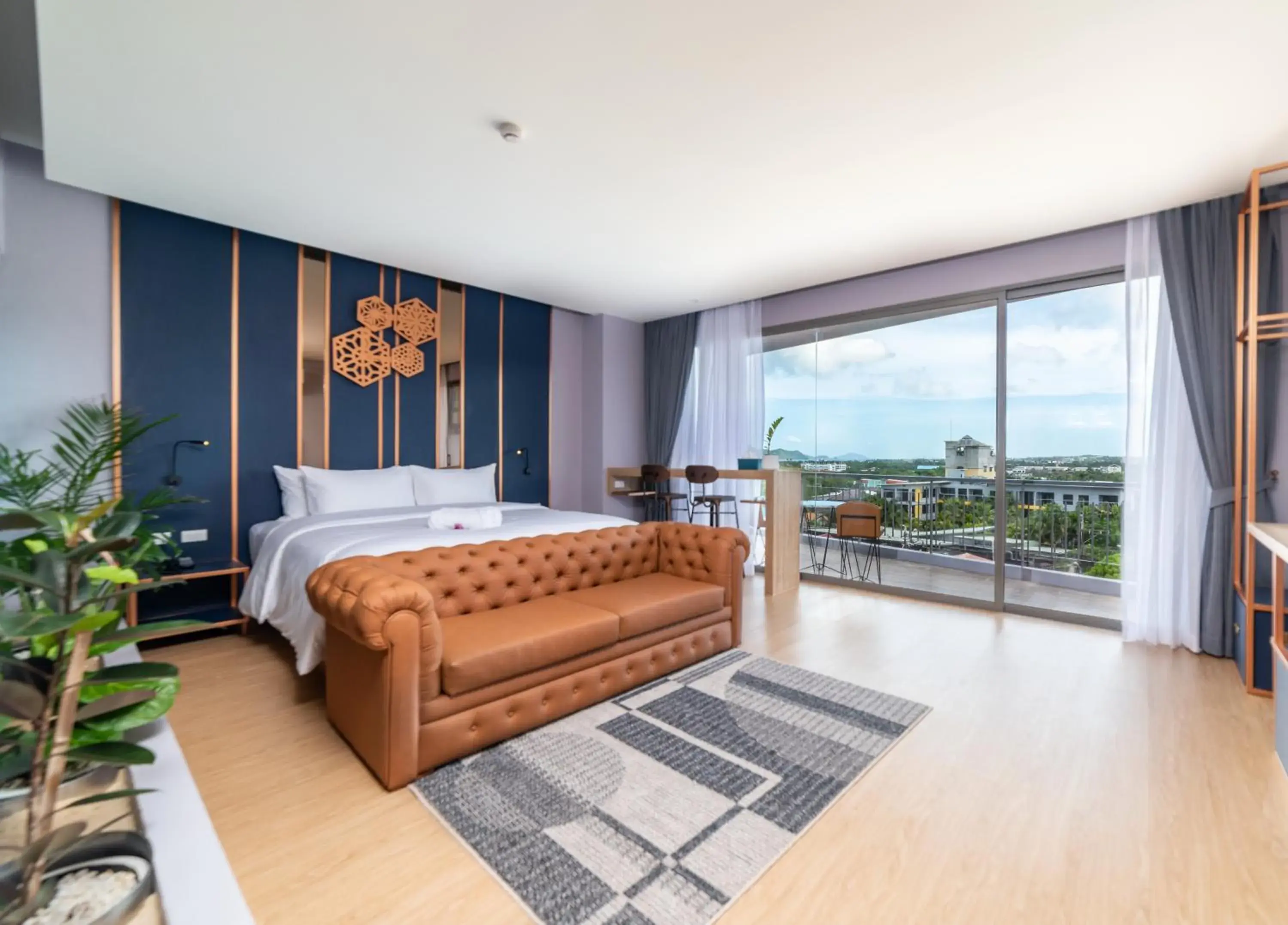 Super Deluxe Double Room in The Blue Hotel - SHA Plus Super Deluxe Double Room in The Blue Hotel - SHA Plus