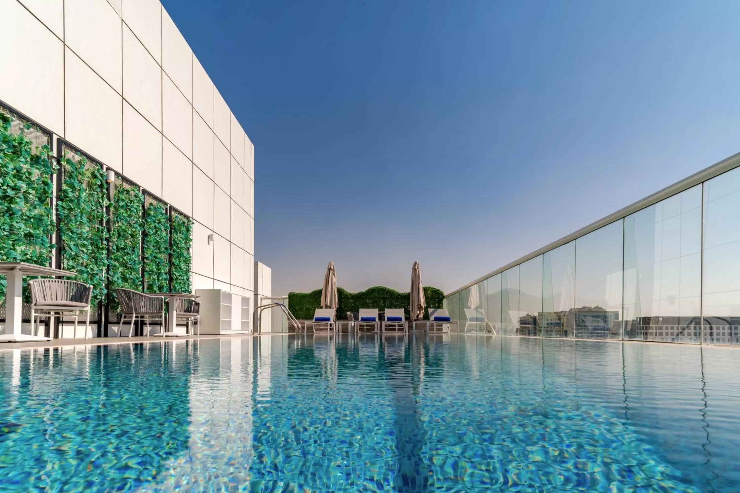 Swimming pool in Studio M Al Barsha Hotel by Millennium
