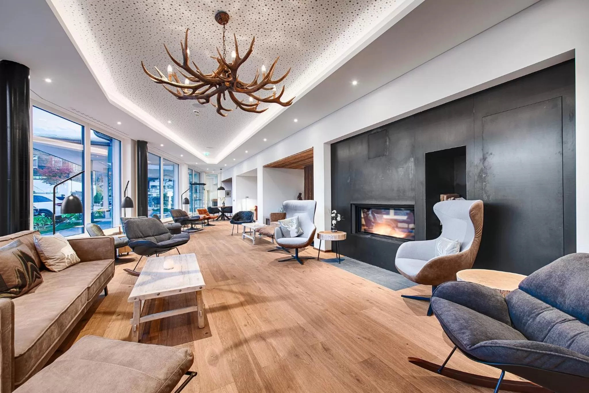 Living room in Obermühle 4*S Boutique Resort