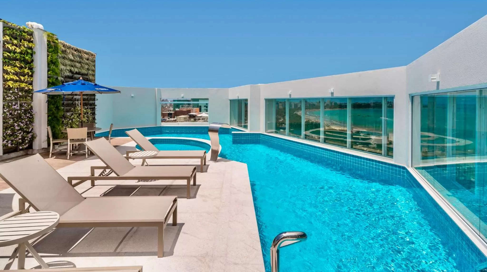 Sea view in Hotel Brisa Praia Pajuçara