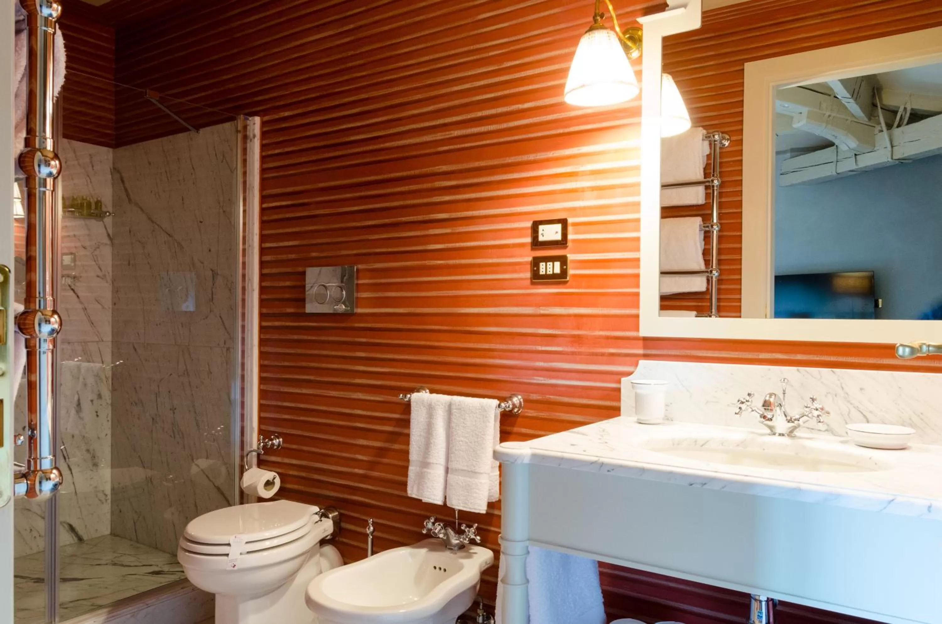 Bathroom in Antica Torre Tornabuoni