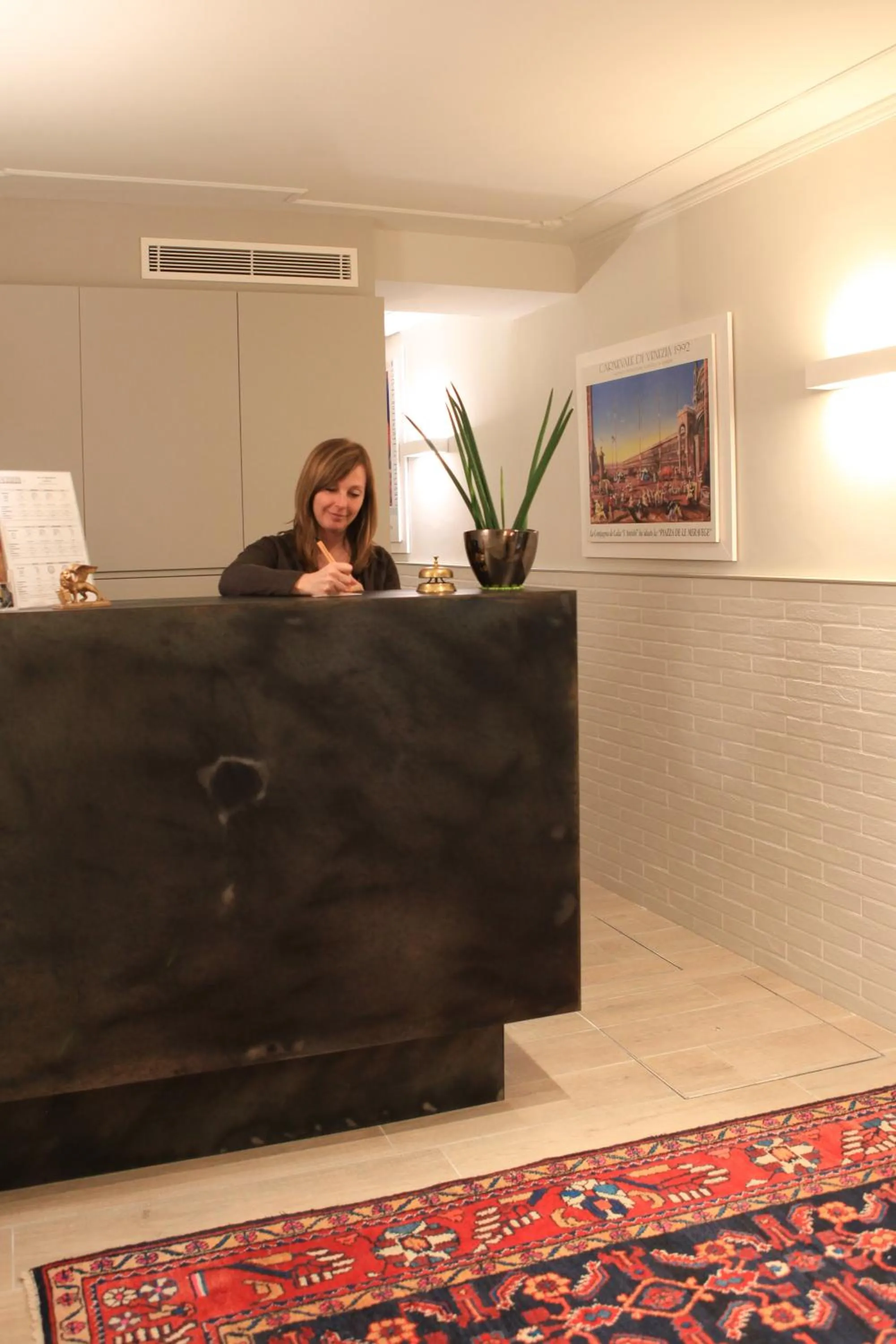 Lobby or reception in Hotel Bridge