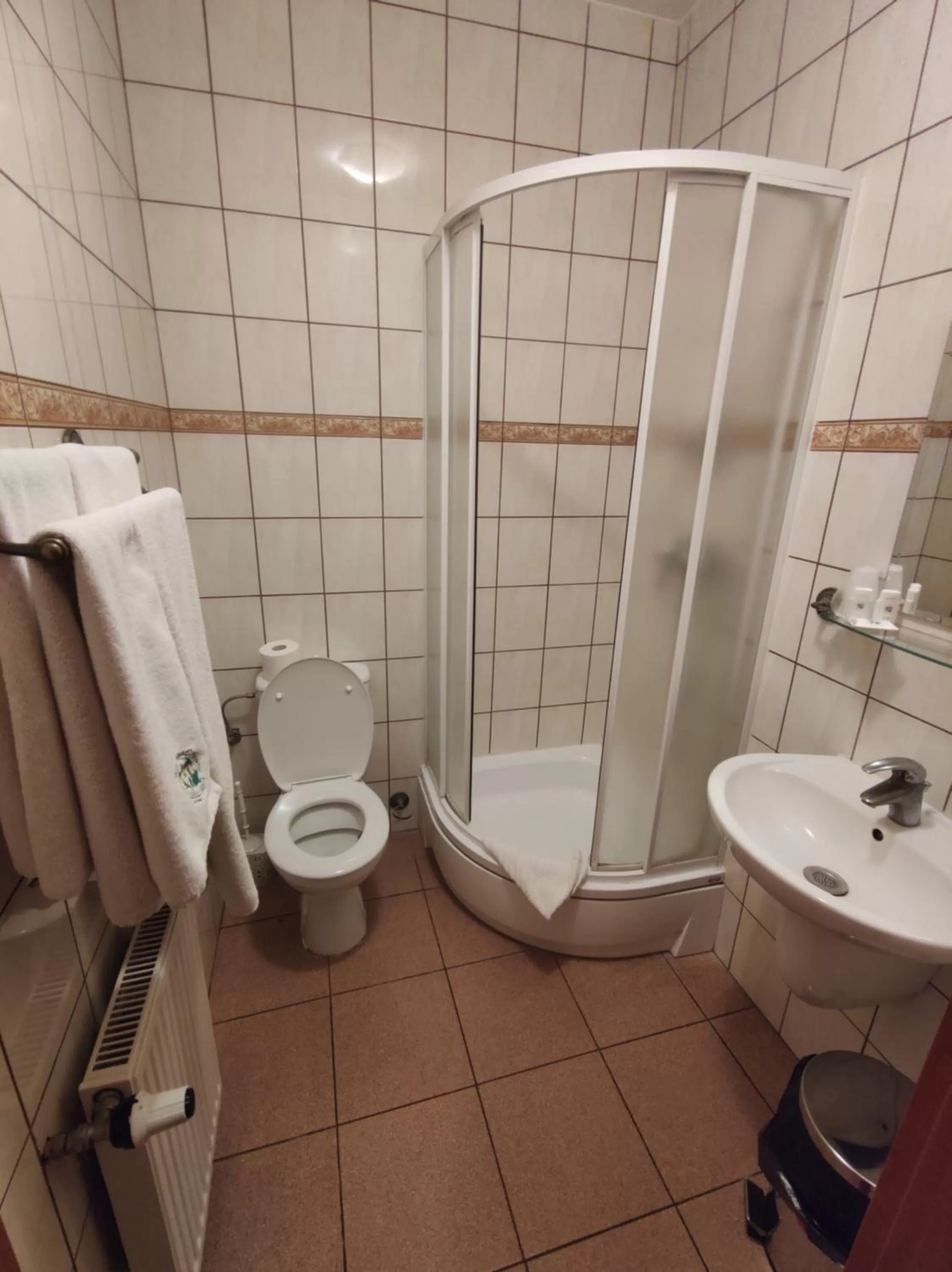 Shower in Dom Schumannów