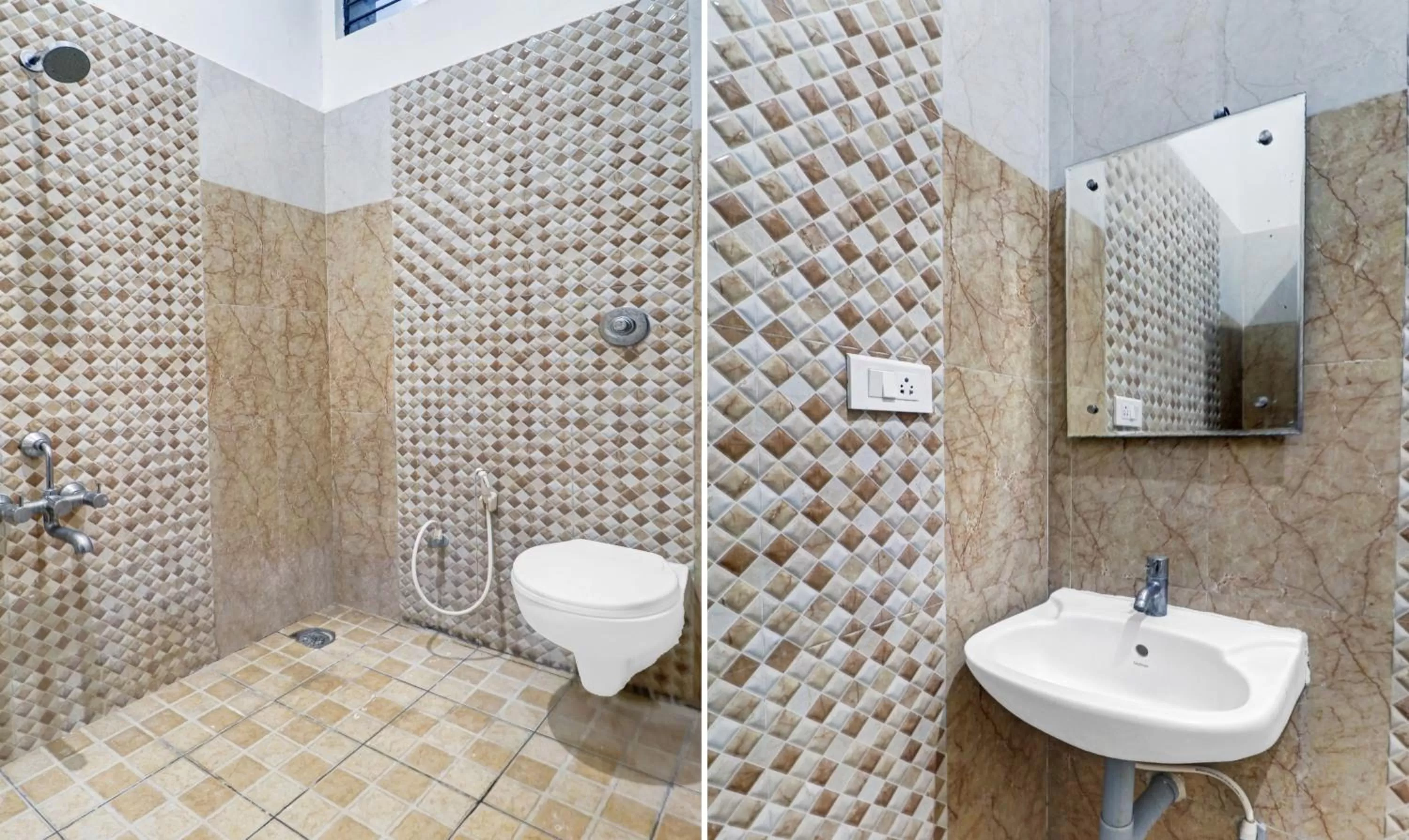 Bathroom in Treebo Trend Grand JP Inn