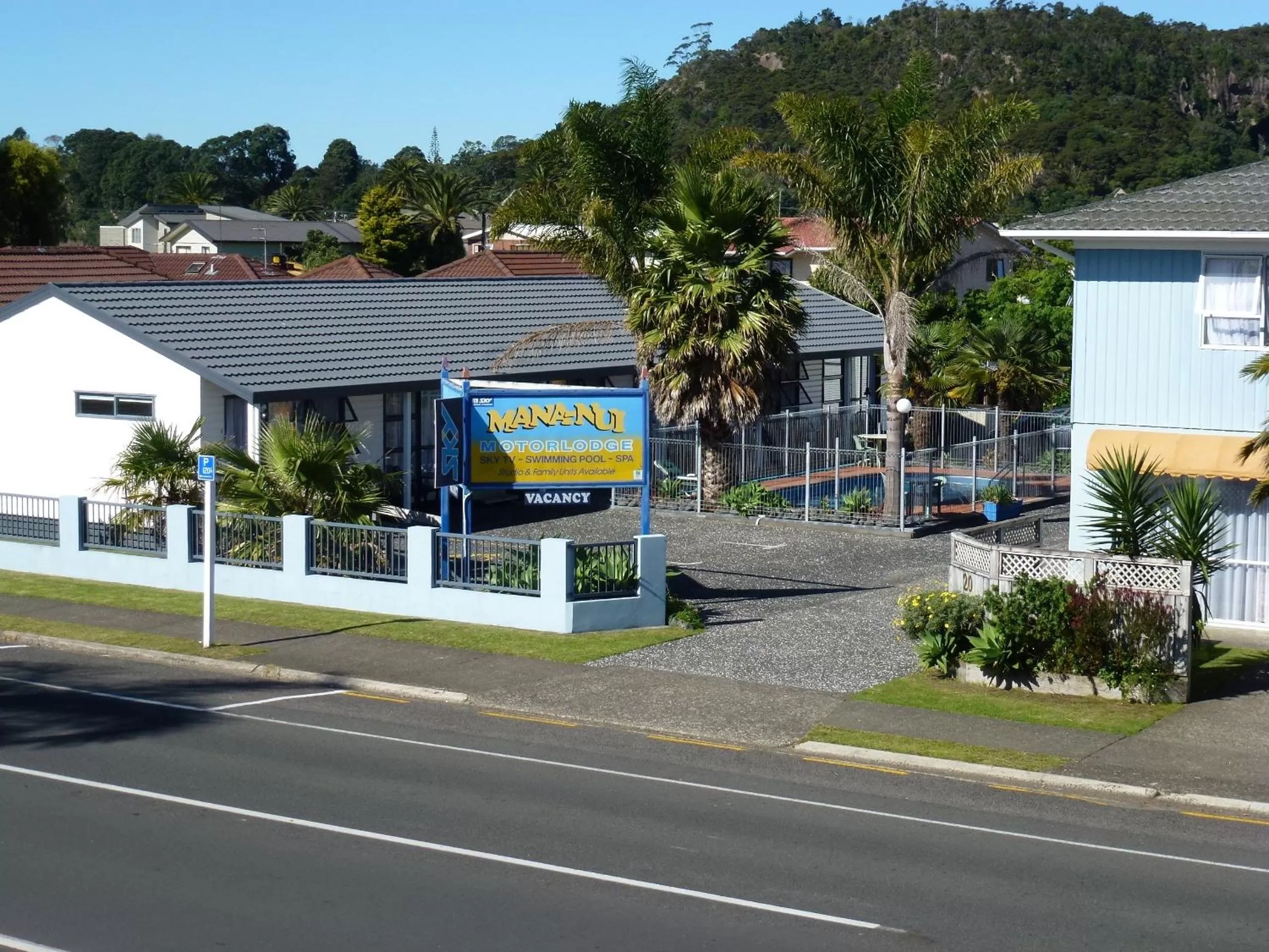 Area and facilities, Property Building in Mana-Nui Motel