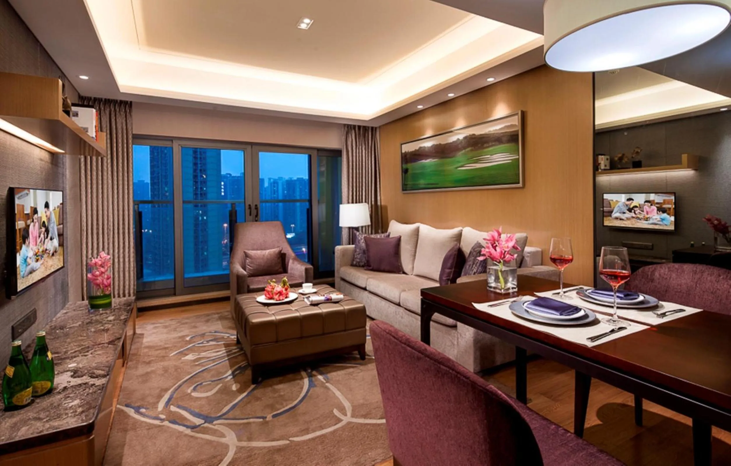 Living room in Somerset Grandview Shenzhen