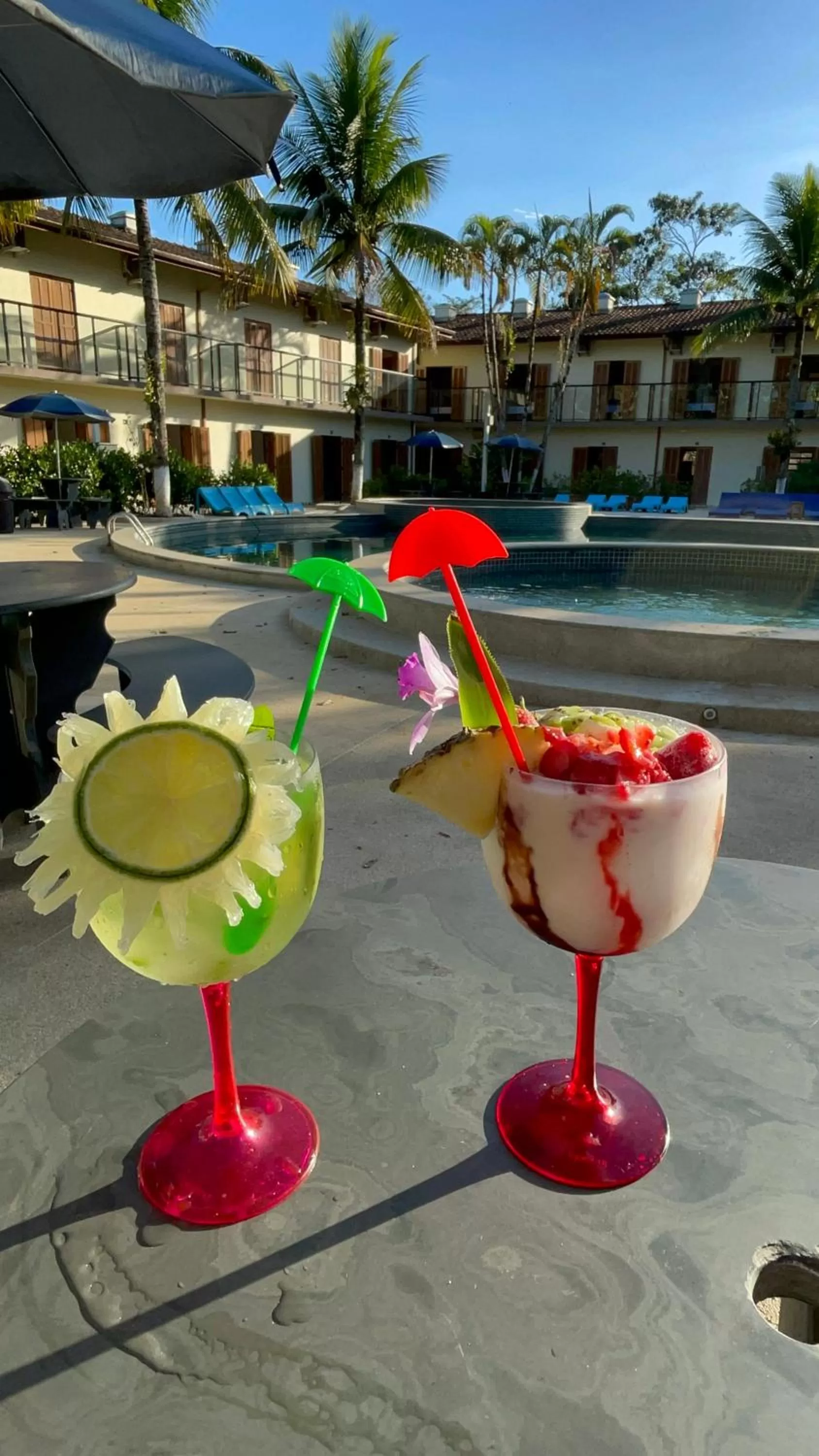 Food and drinks in Pousada Ilha Vitoria